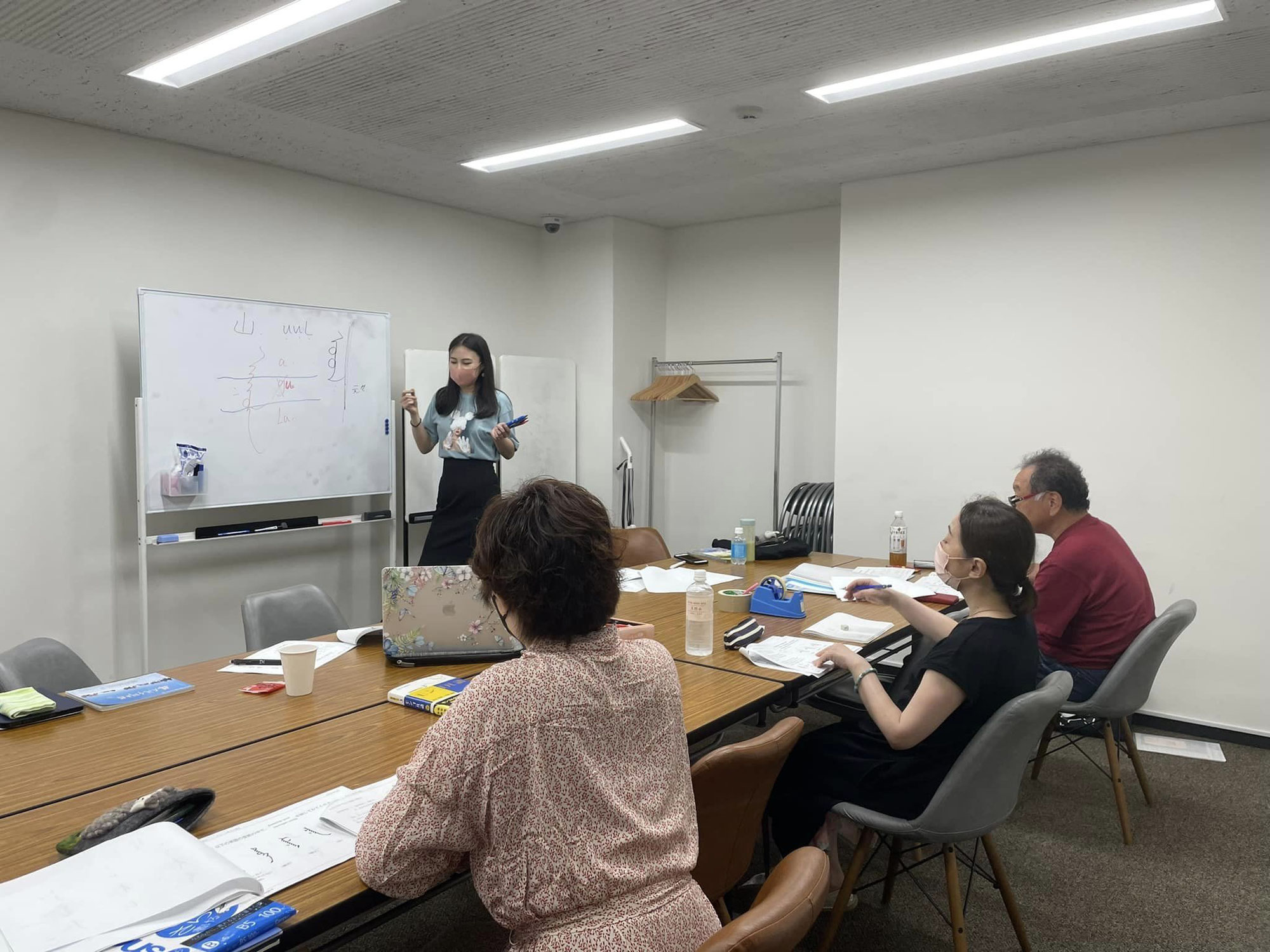 モンゴル文字書道教室2022年7月24日