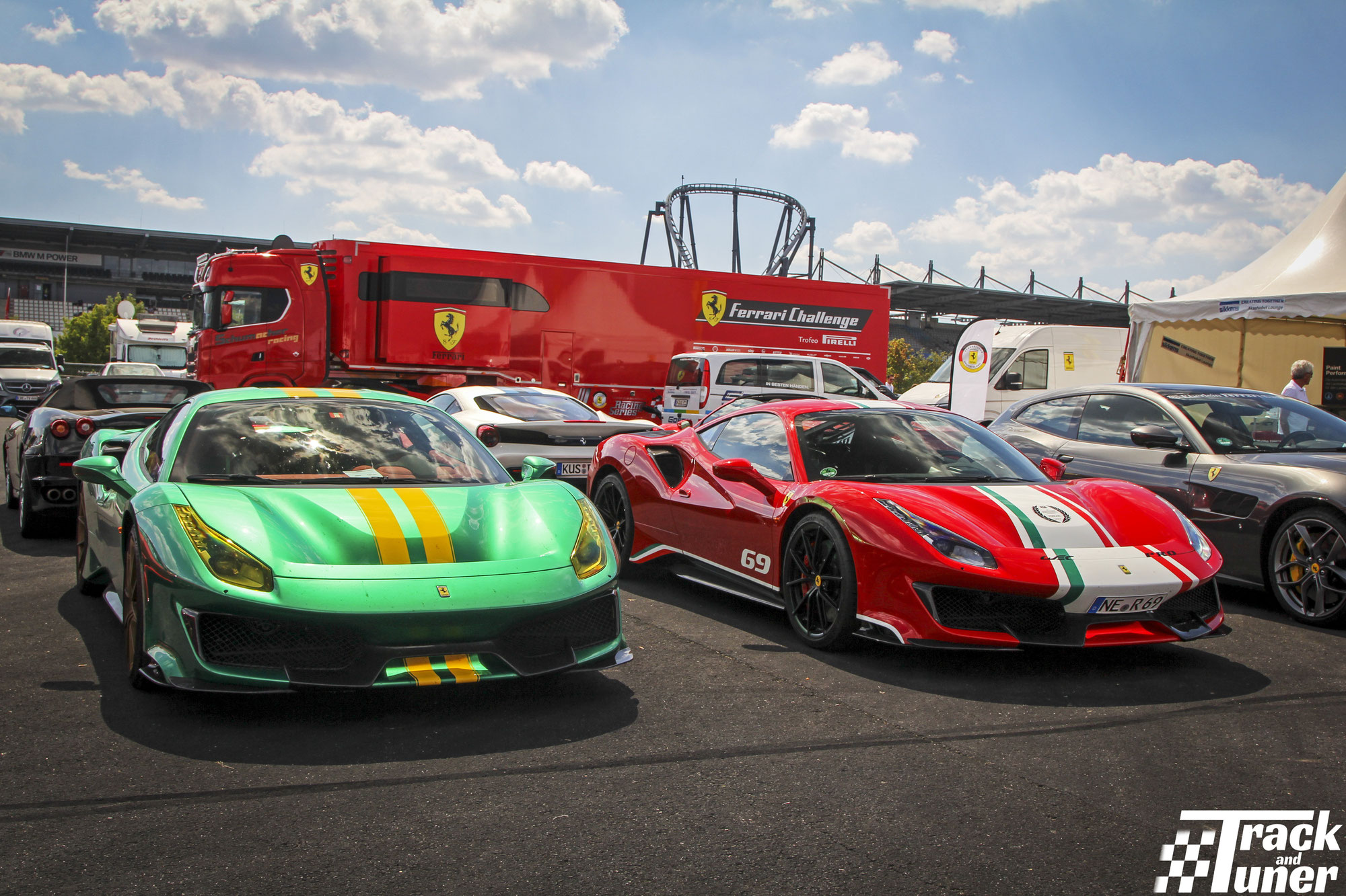 The AvD Oldtimer GP 2020: The Ferrari paddock