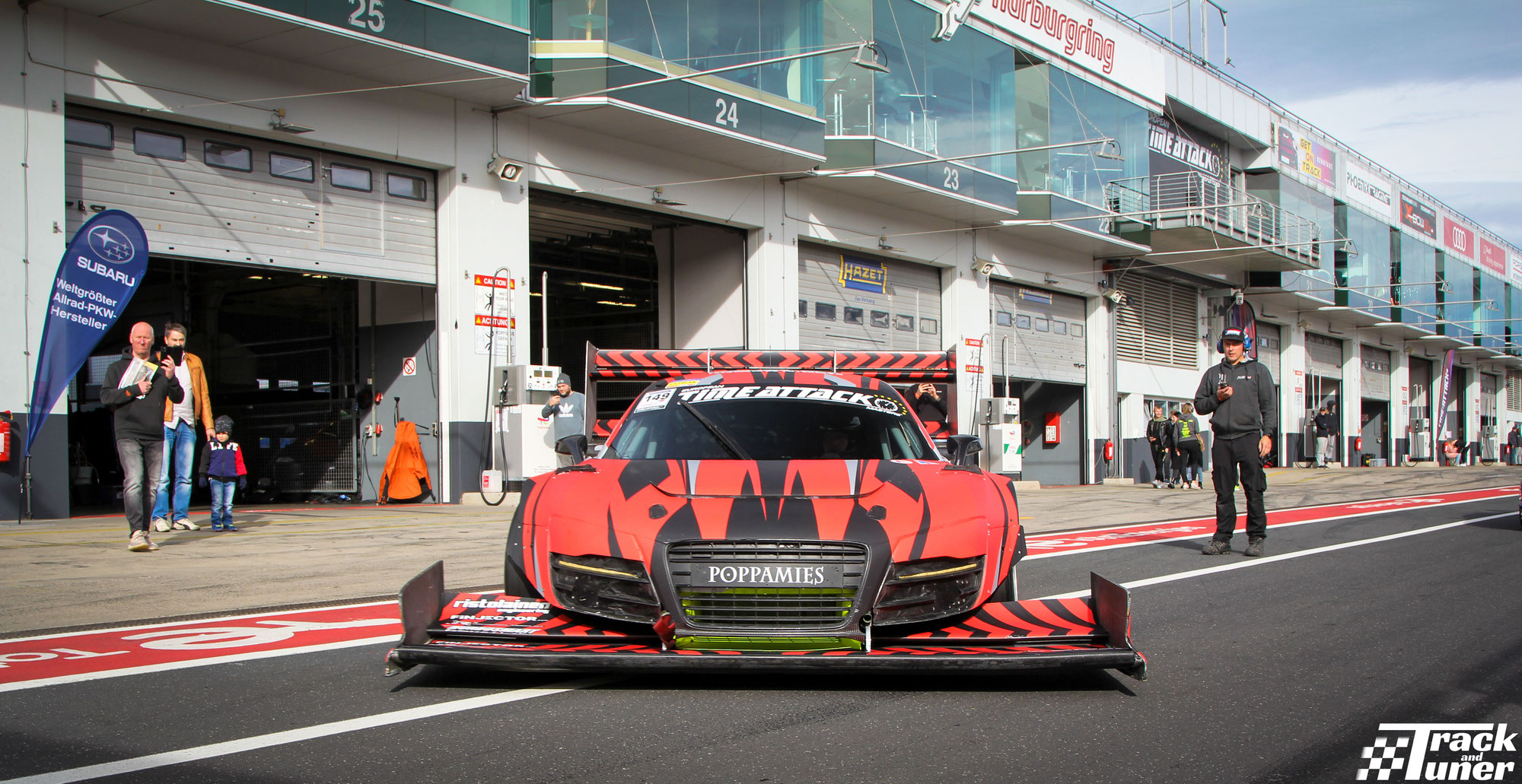 Nurburgring Nordschleife: Time Attack and TF - Most insane R8 Ever