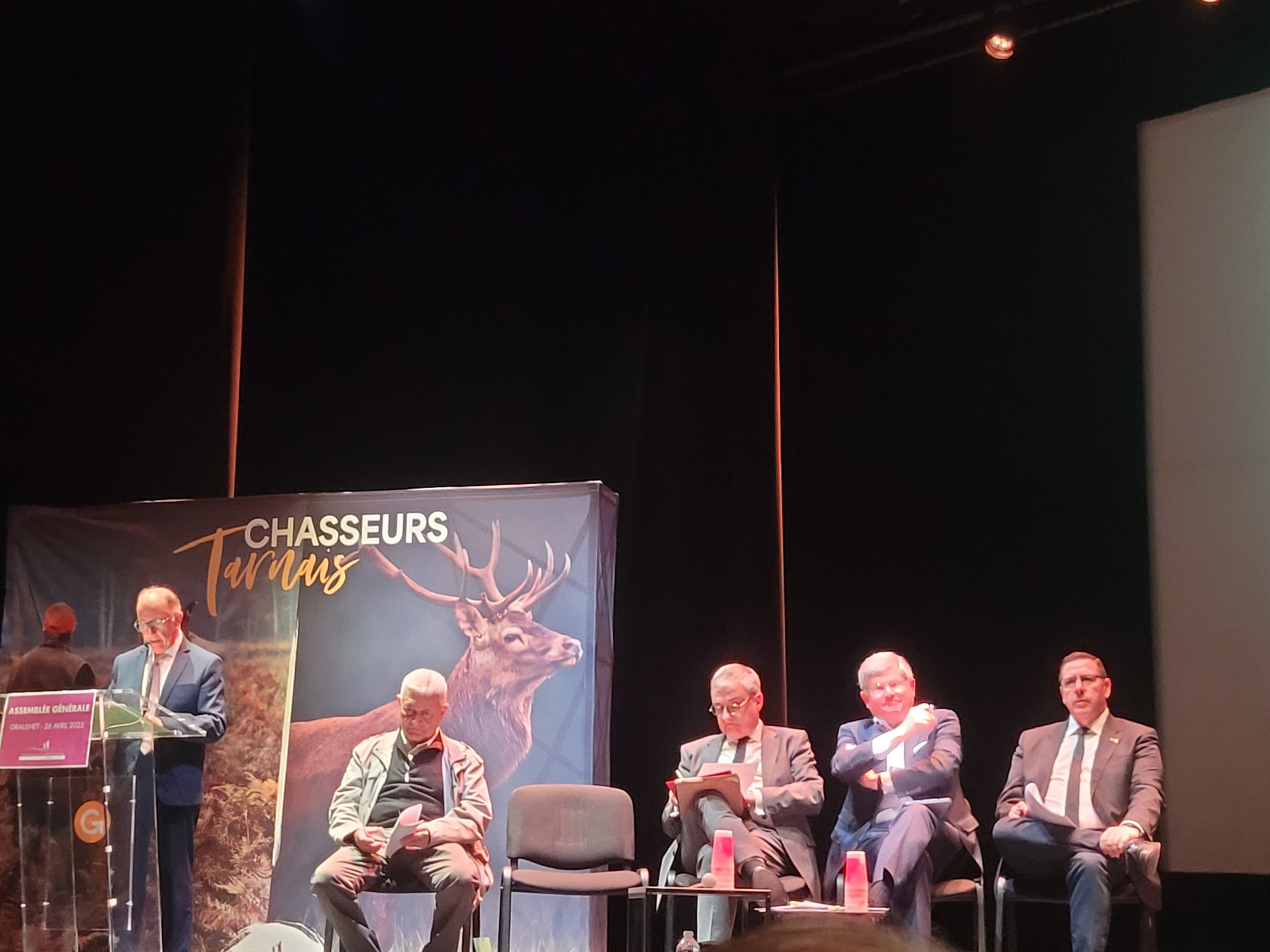 La FFRandonnée Tarn présente à l’Assemblée Générale de la Fédération des Chasseurs du Tarn