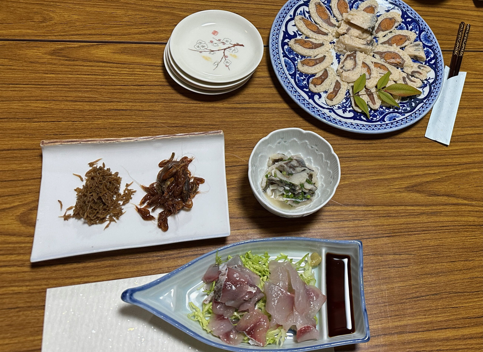 念願のふなすしのお味は( *´艸｀)