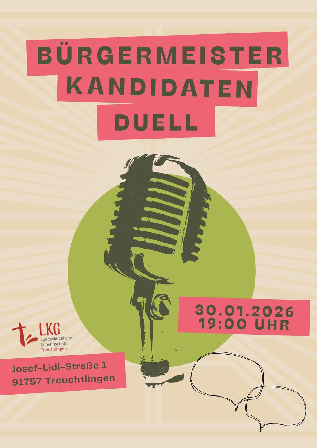 Bürgermeisterkandidaten-Duell