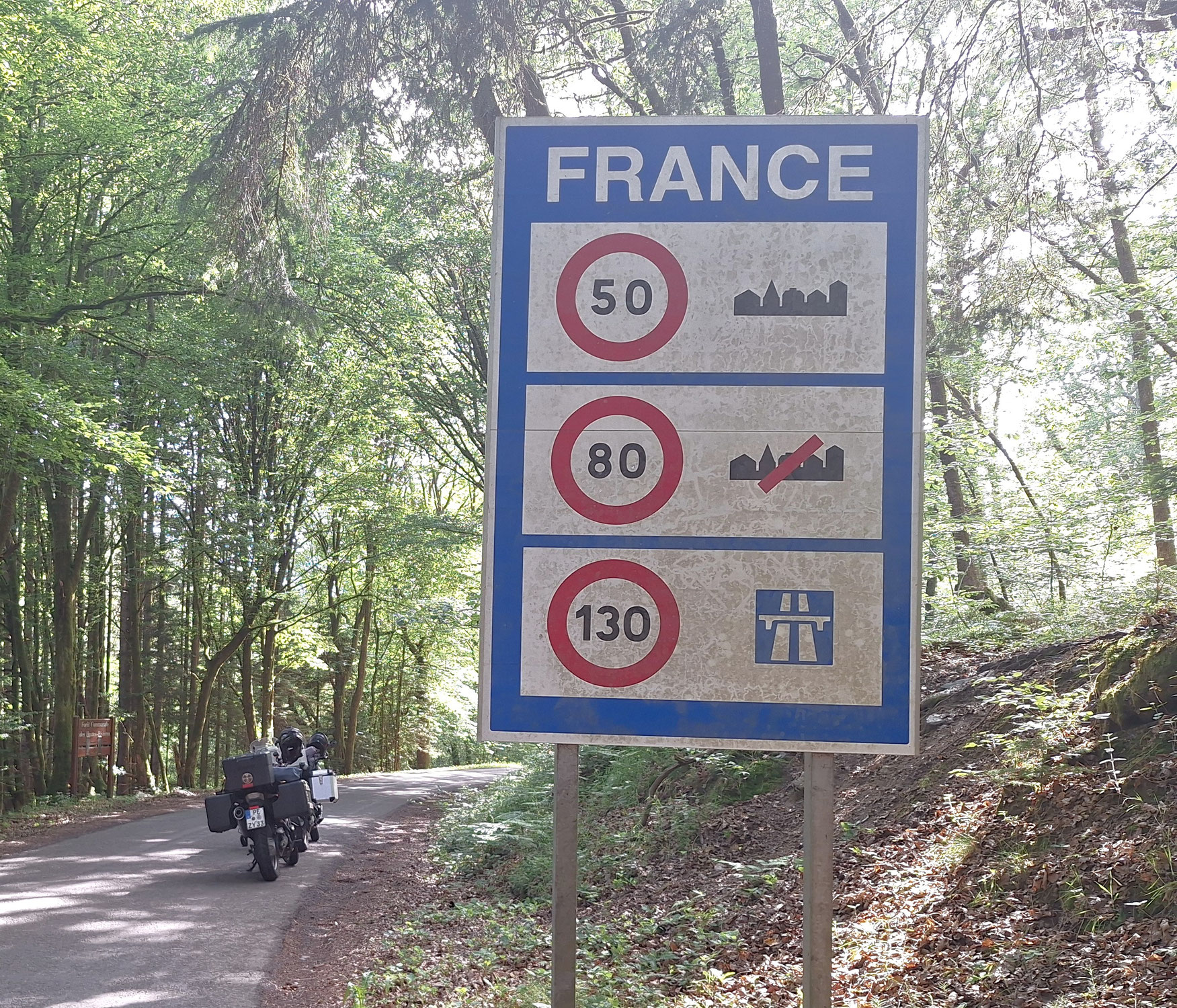 Startklar Richtung Westen