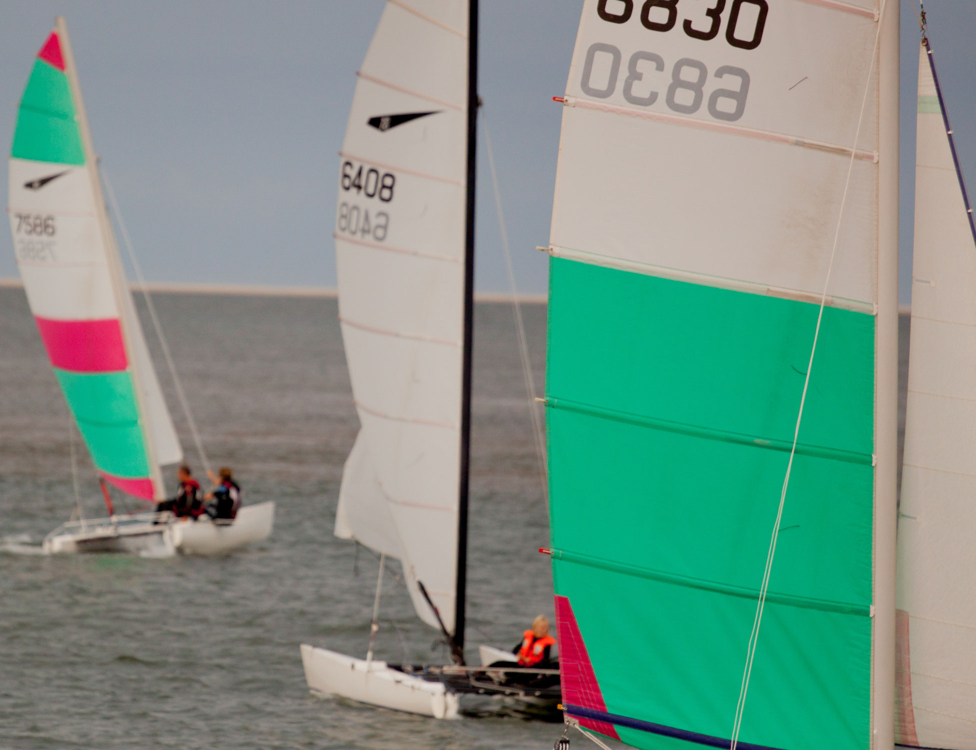 Het Weer van KZDH Catamaran Zeilen bij Den Helder