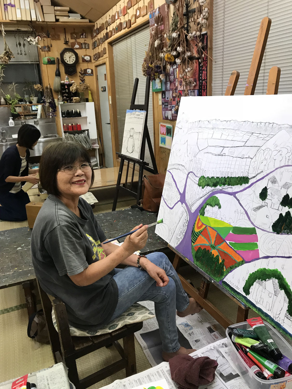 大人の教室 いのうえ児童画教室 大人の教室 いのうえ児童画教室