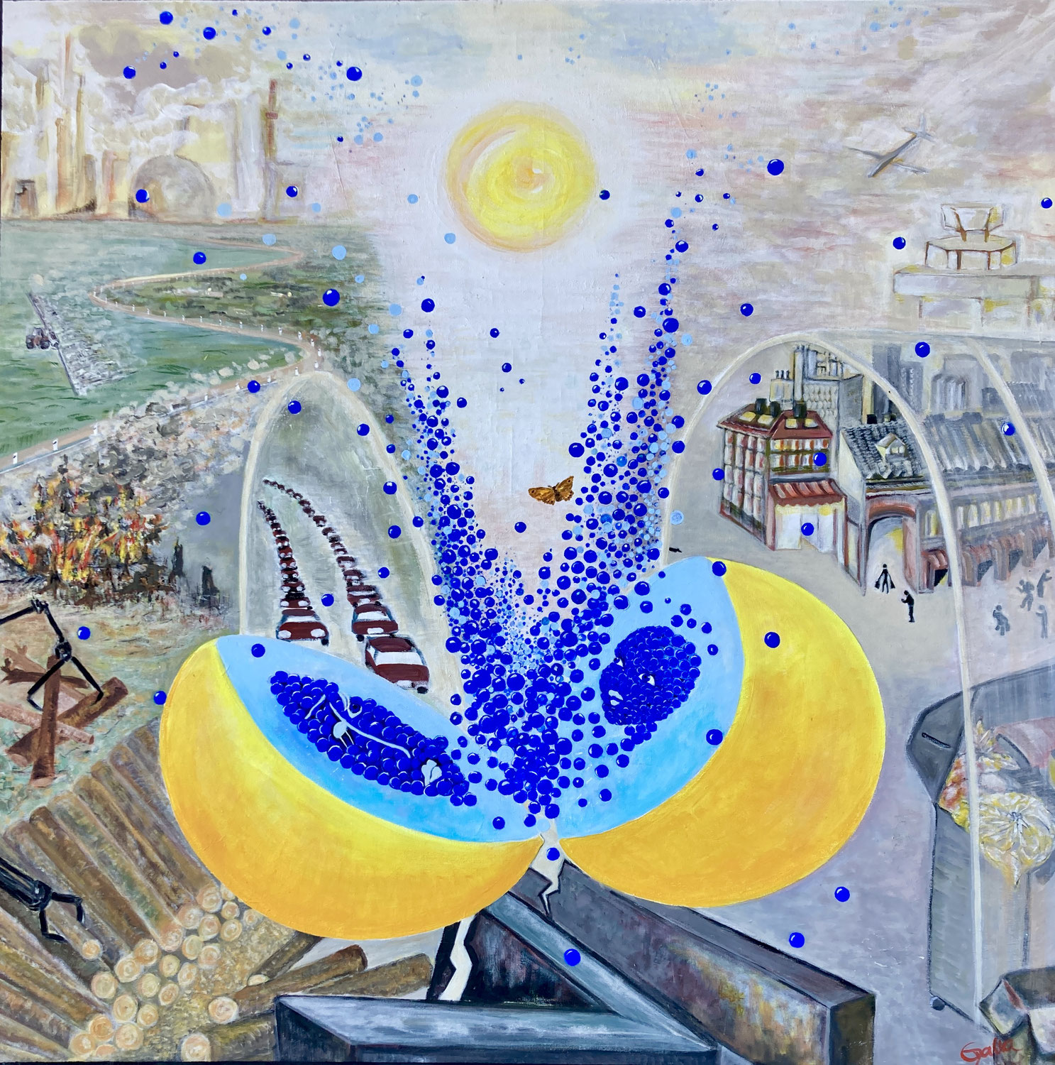 Oktober 2025: Gerlinde Weis-Appel: KUNST für WANDEL  zuschauen oder handeln