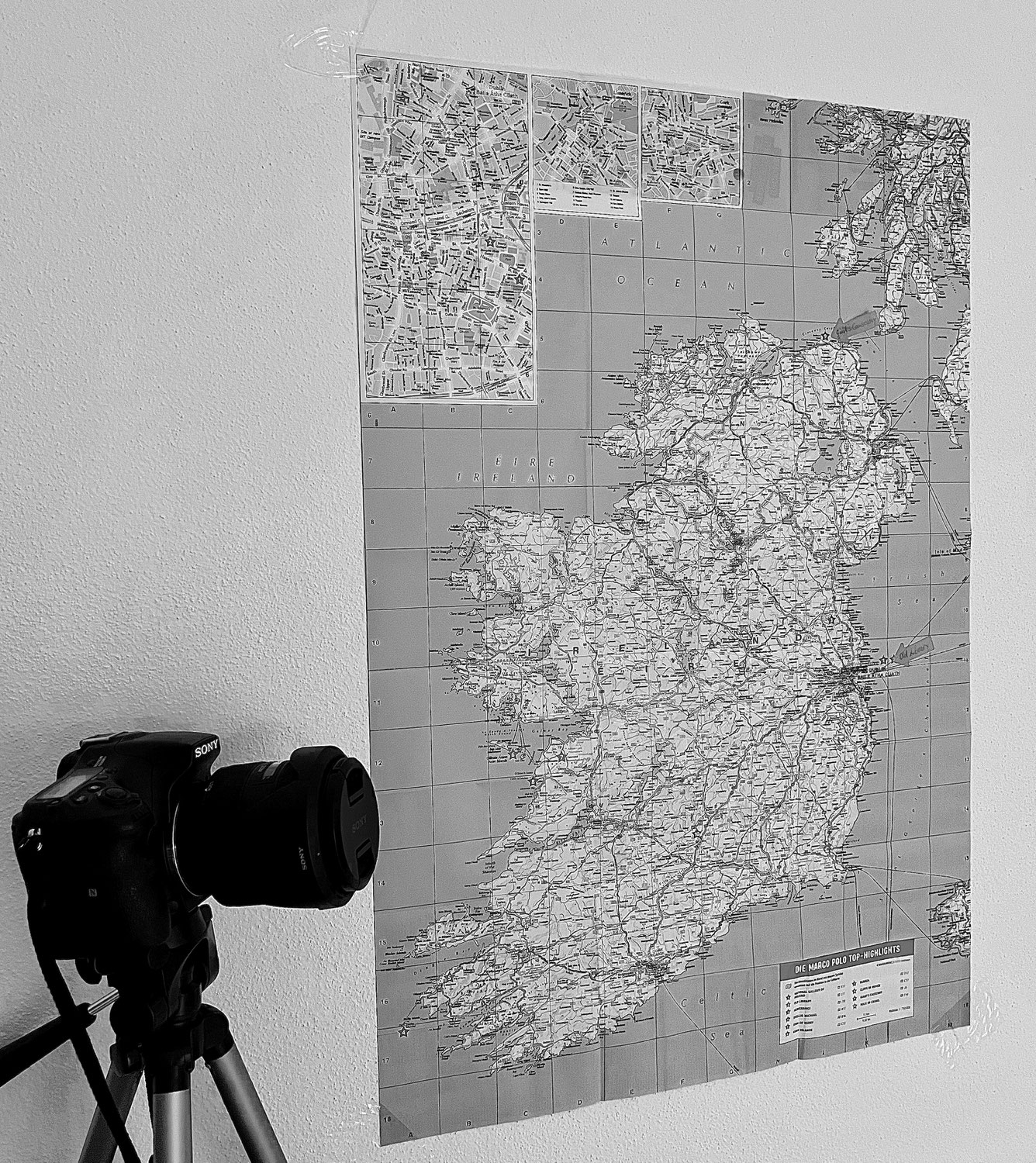 Die Irlandkarte