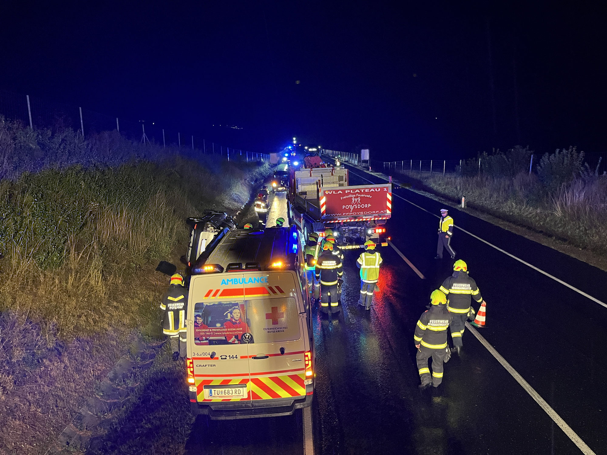 Verkehrsunfall - T2 - Unklar Lage