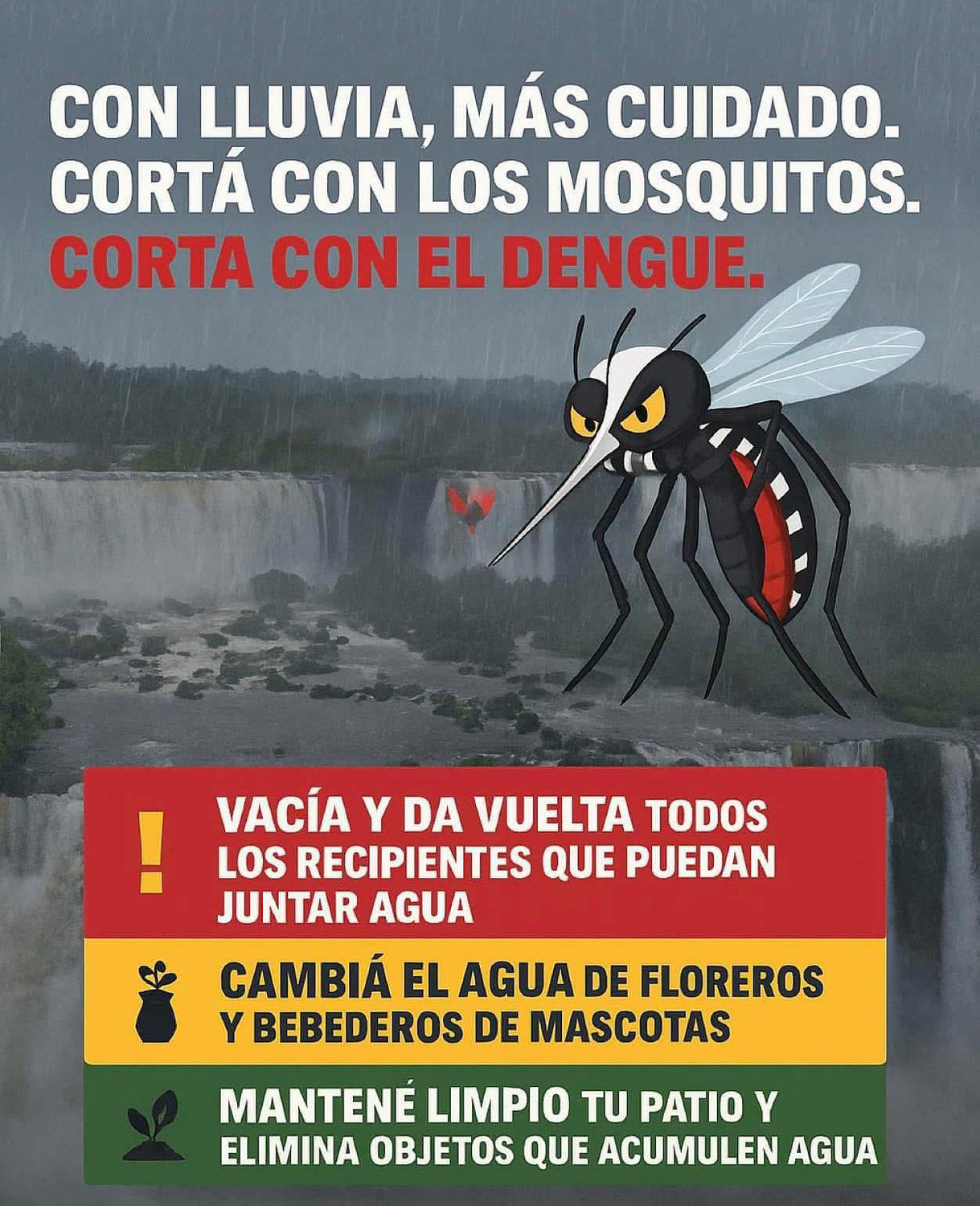 ENTRE TODOS PODEMOS PREVENIR EL DENGUE