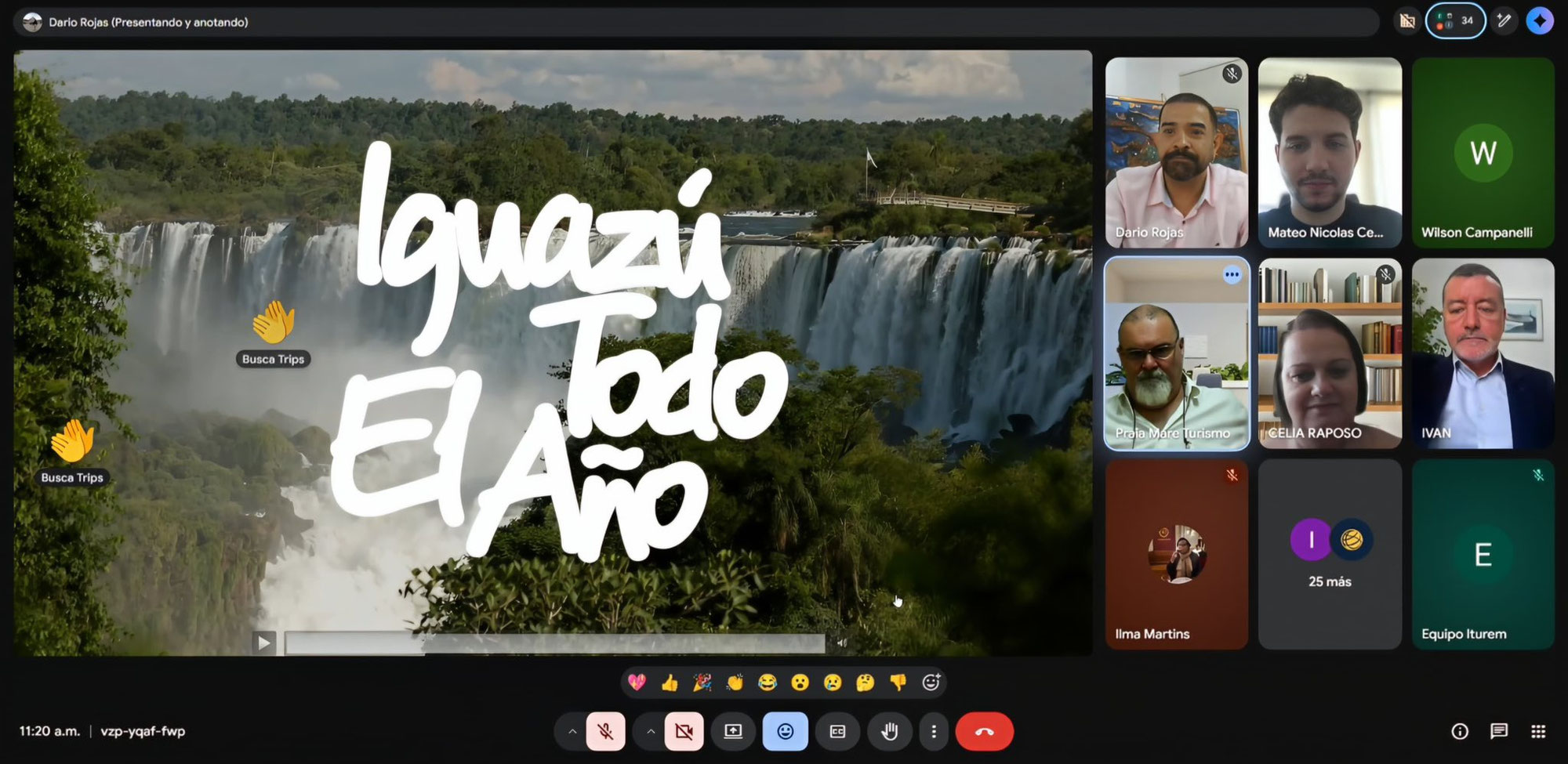 #IGUAZUTODOELAÑO PRESENTACIÓN DIRIGIDA A OPERADORES TURÍSTICOS Y AGENTES DE VIAJES DE BRASIL