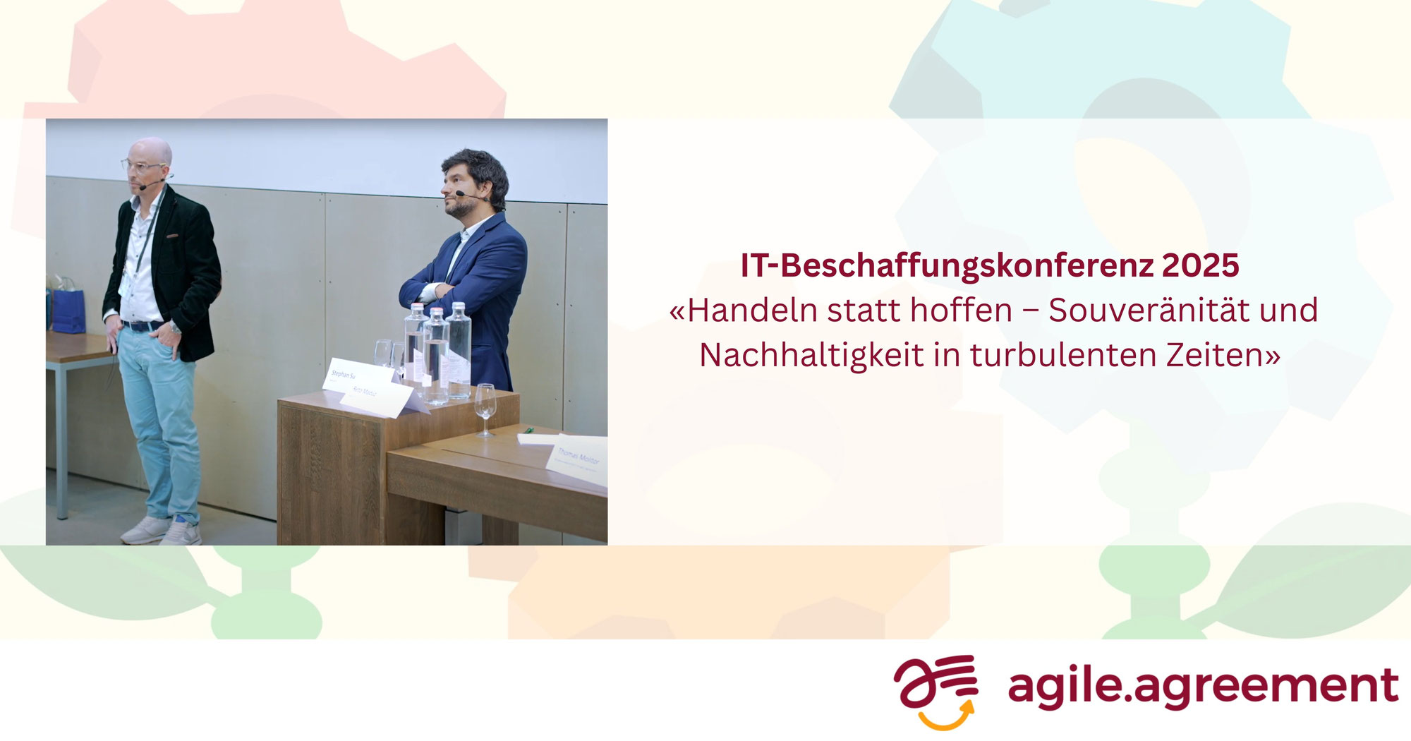 agile.agreement auf der IT-Beschaffungskonferenz 2025 – und ein Praxisbeispiel aus der Bundesanwaltschaft