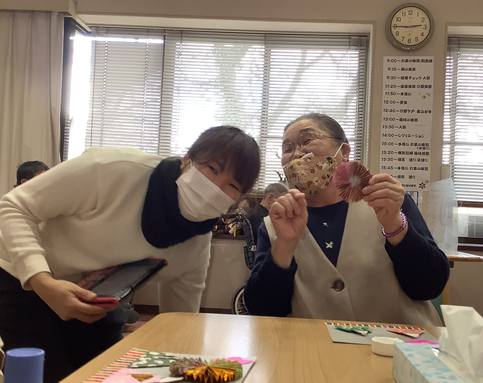 デイ星の季節行事　２月節分・雛飾りづくり