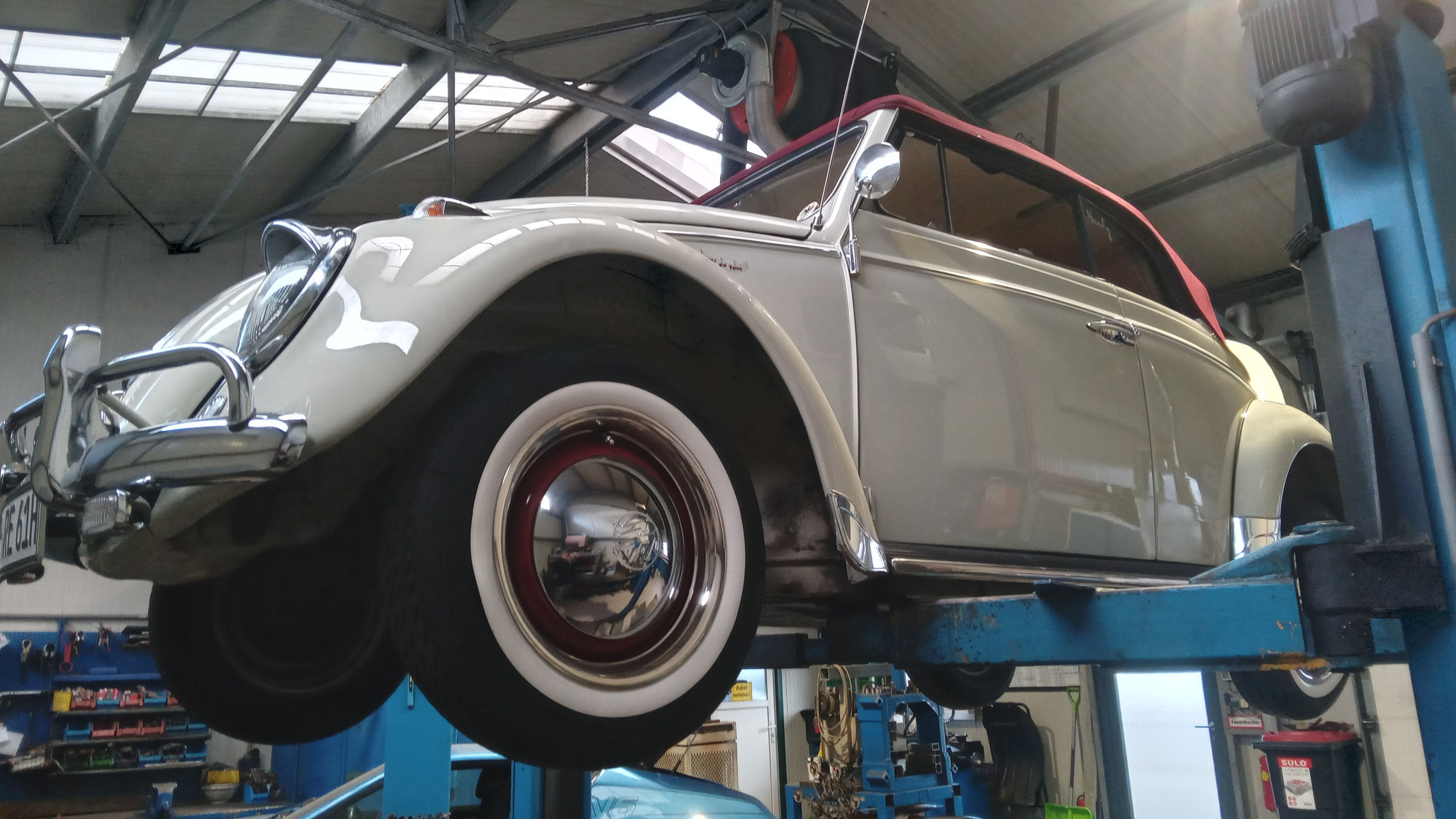 VW Käfer Cabrio Frühjahrscheck 