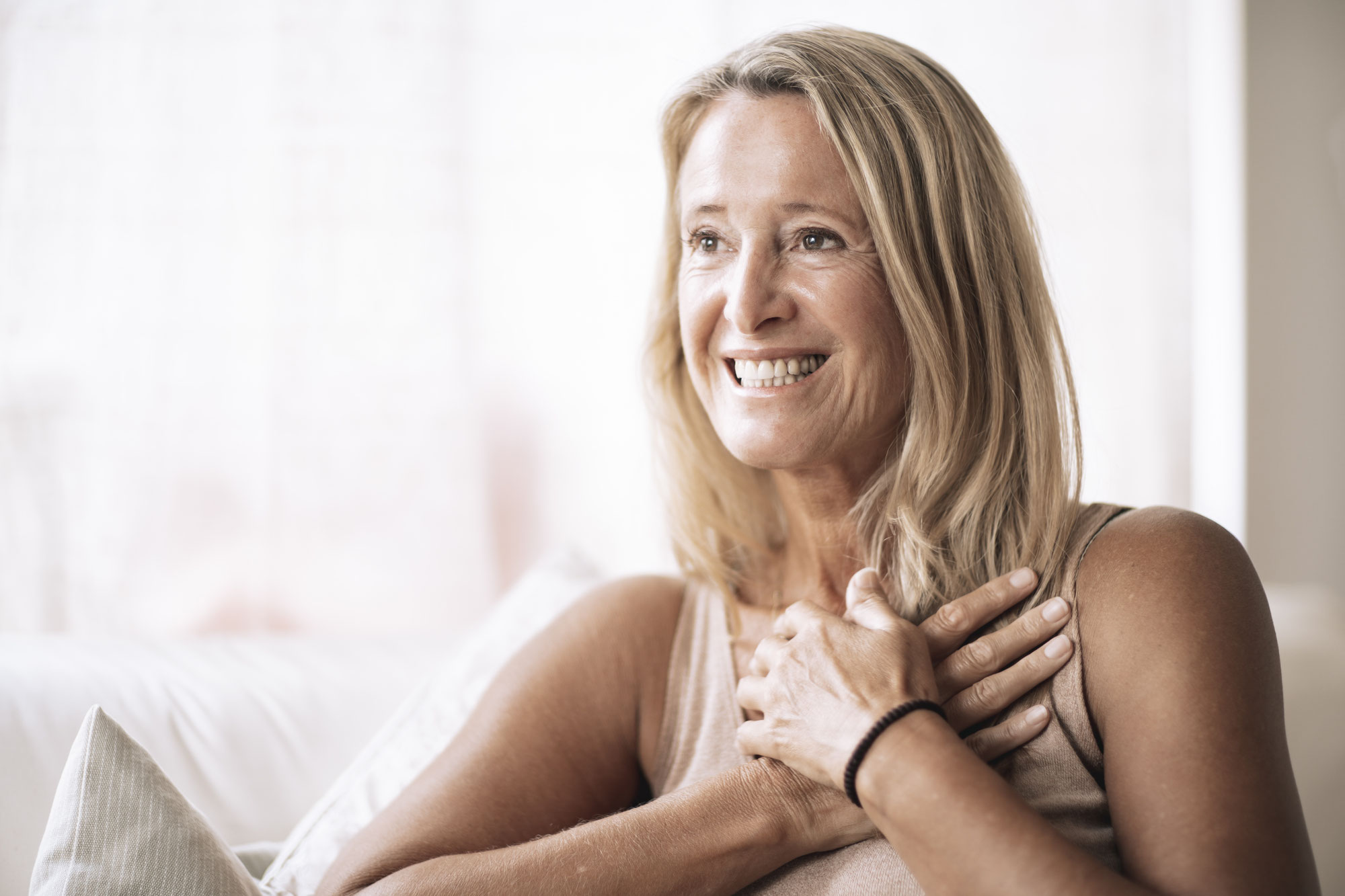 Angst klopfte an die Türe, Vertrauen öffnete: Keiner war da.