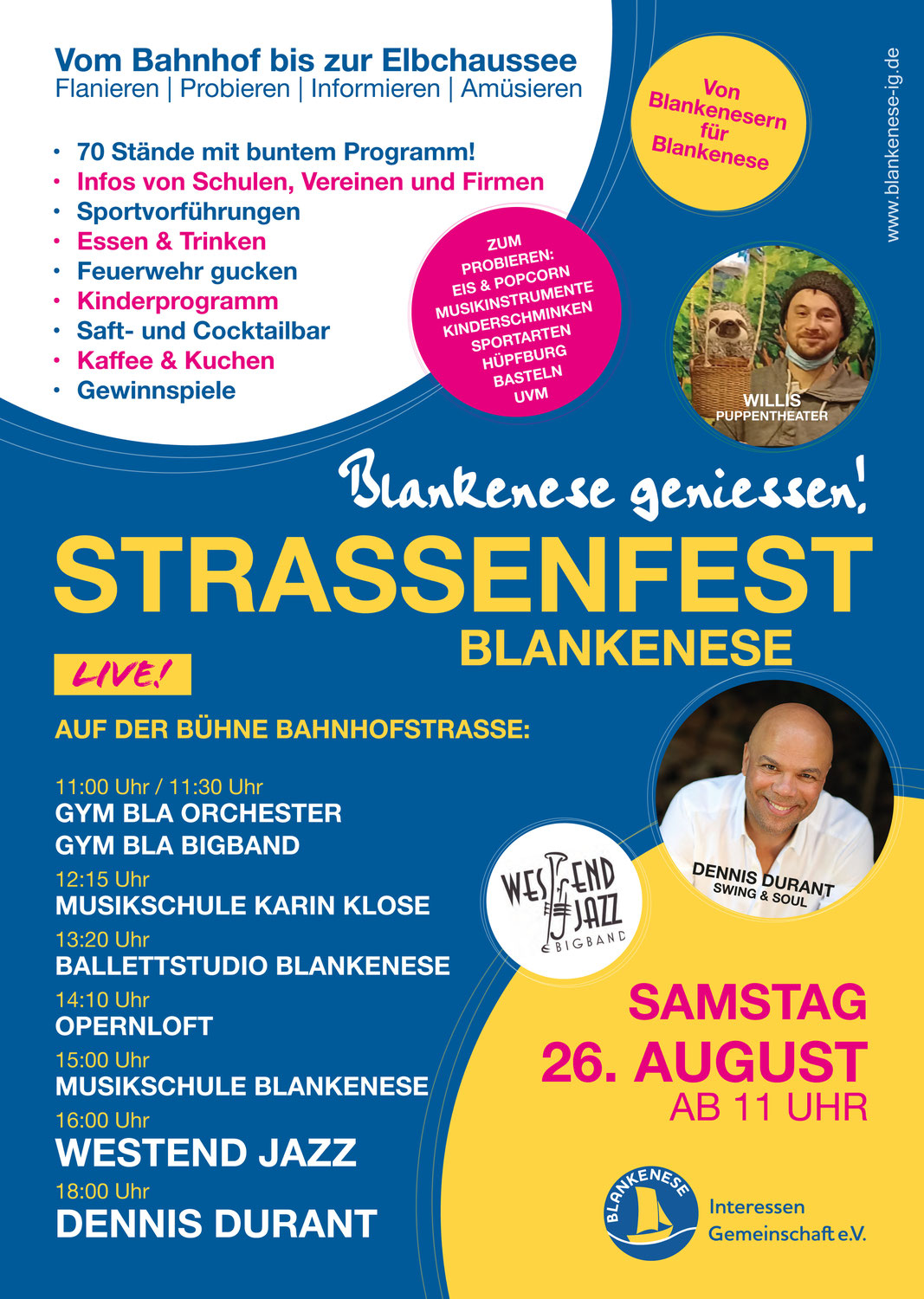 Wir freuen uns auf das Straßenfest 2023