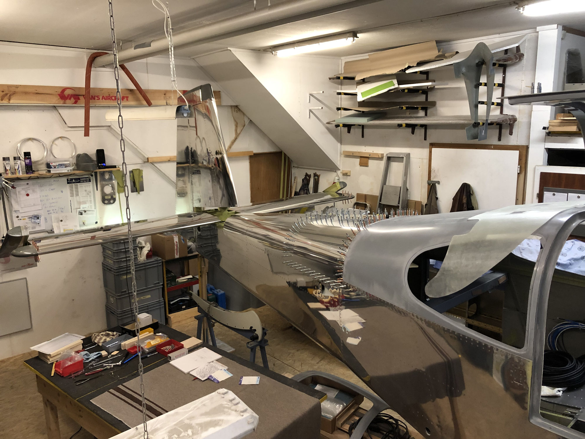 Empennage attach - Vertical Stabilizer and Rudder