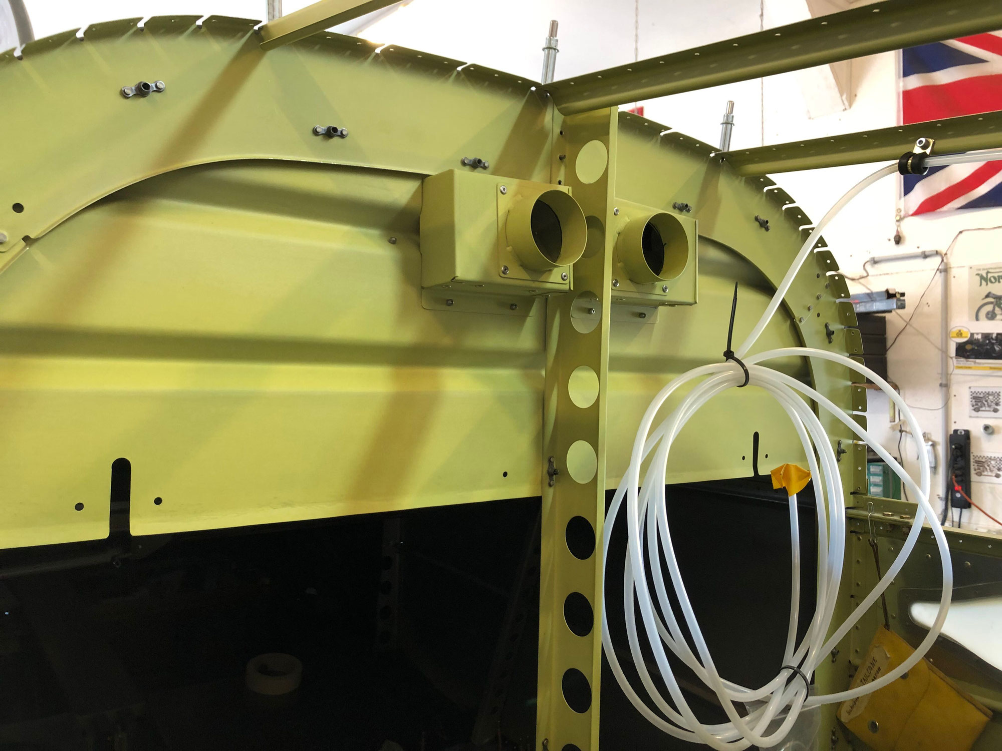 Baggage Area -  Modification of Upper Baggage Bulkhead Corrugation
