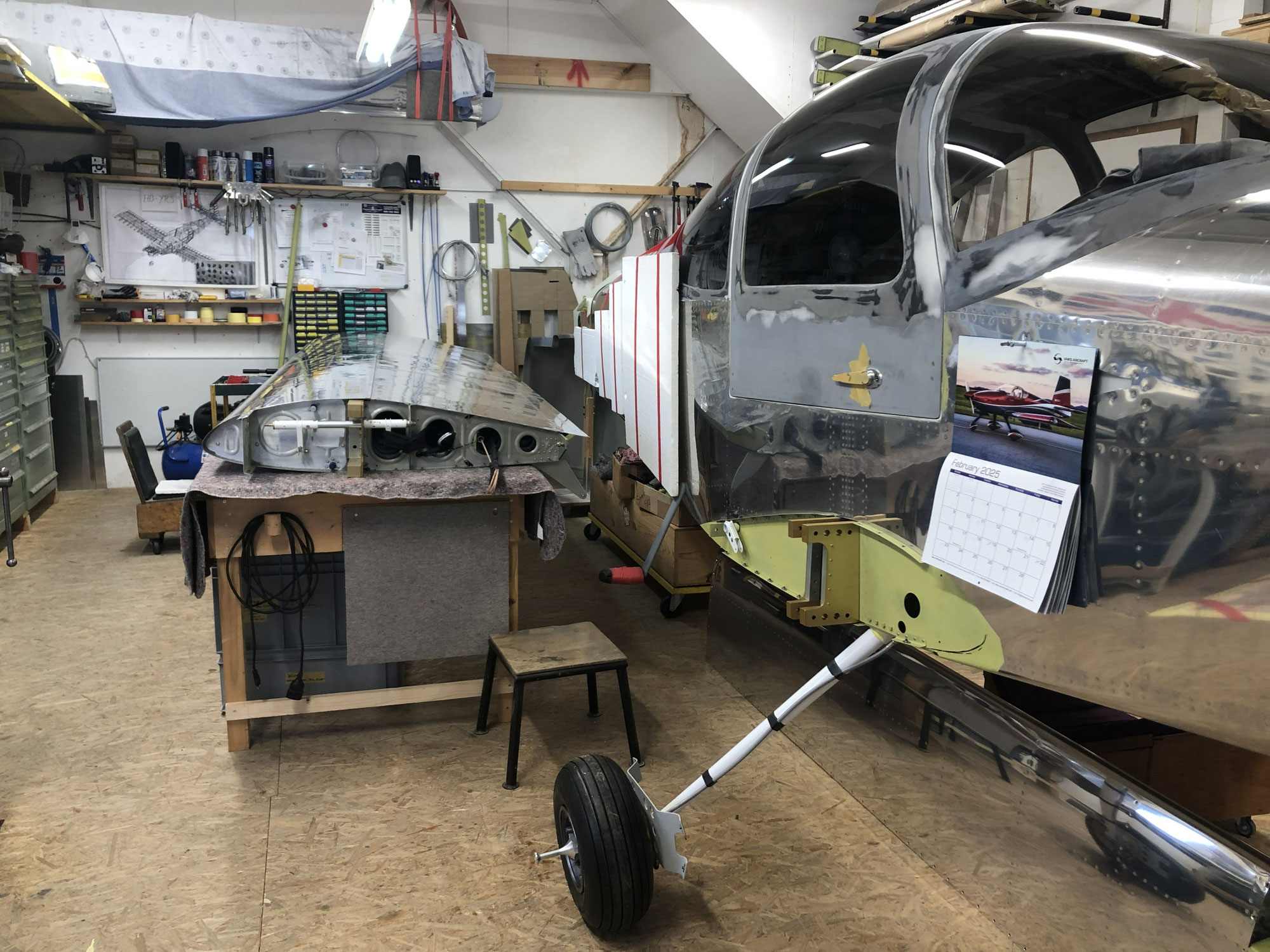 Wings - Fitting and installing ER tanks