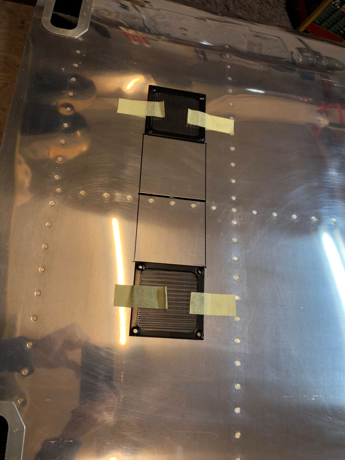 Modifications – Upper Forward Fuselage