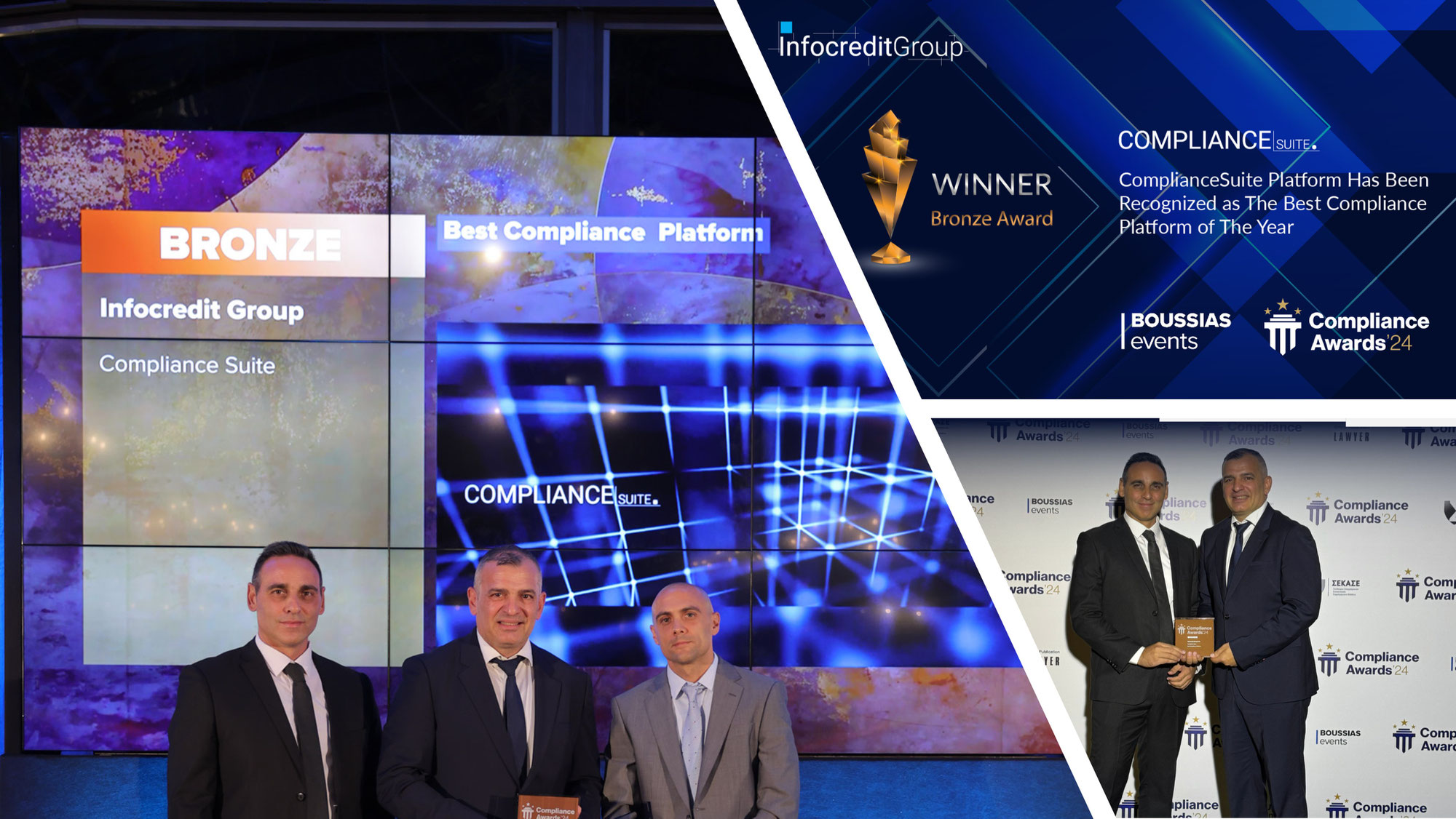 Infocredit Group Receives Recognition for ComplianceSuite at the 2024 Compliance Awards in Athens, Greece