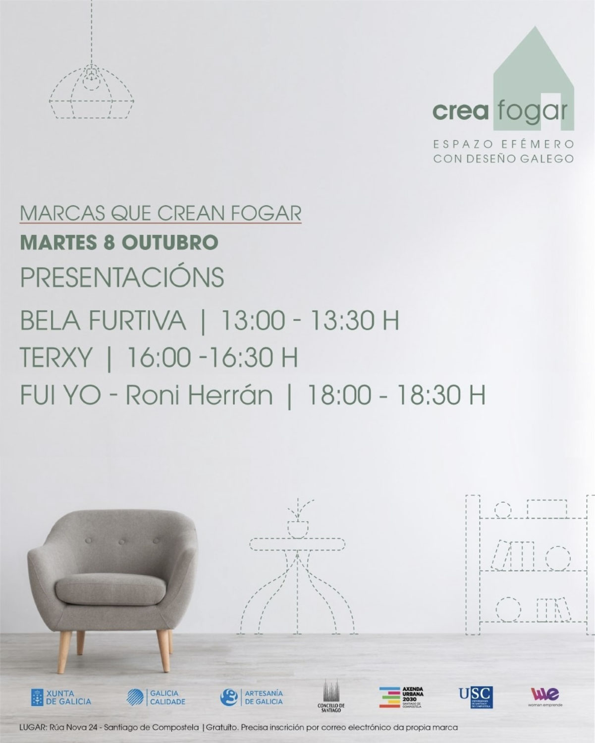 Presentación de FUI YO en Creafogar