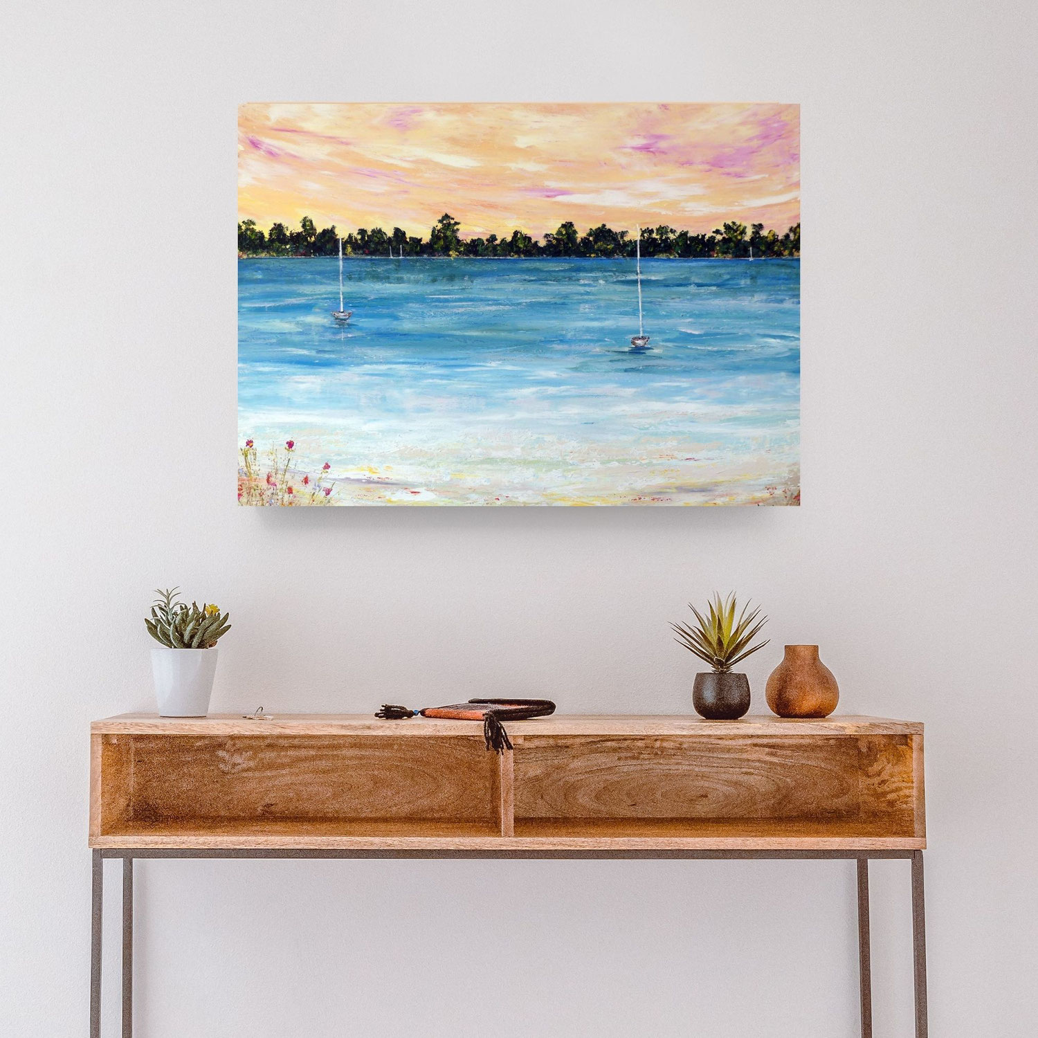 Comment intégrer des peintures de paysage dans une décoration intérieure moderne