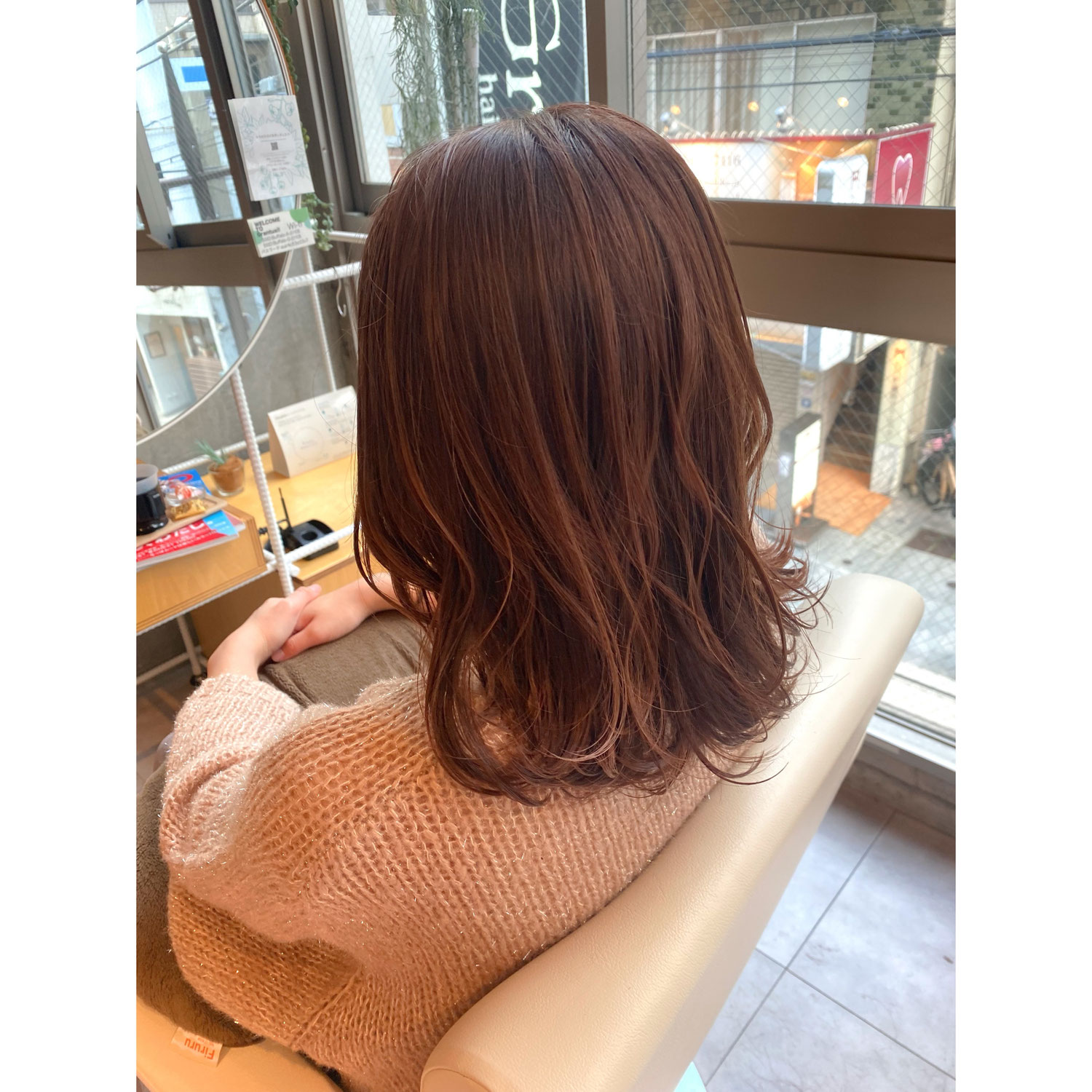 カラーで艶髪☆イノアカラー