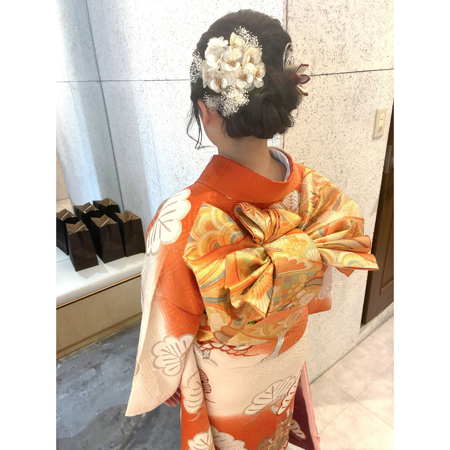 成人式ヘアセット☆