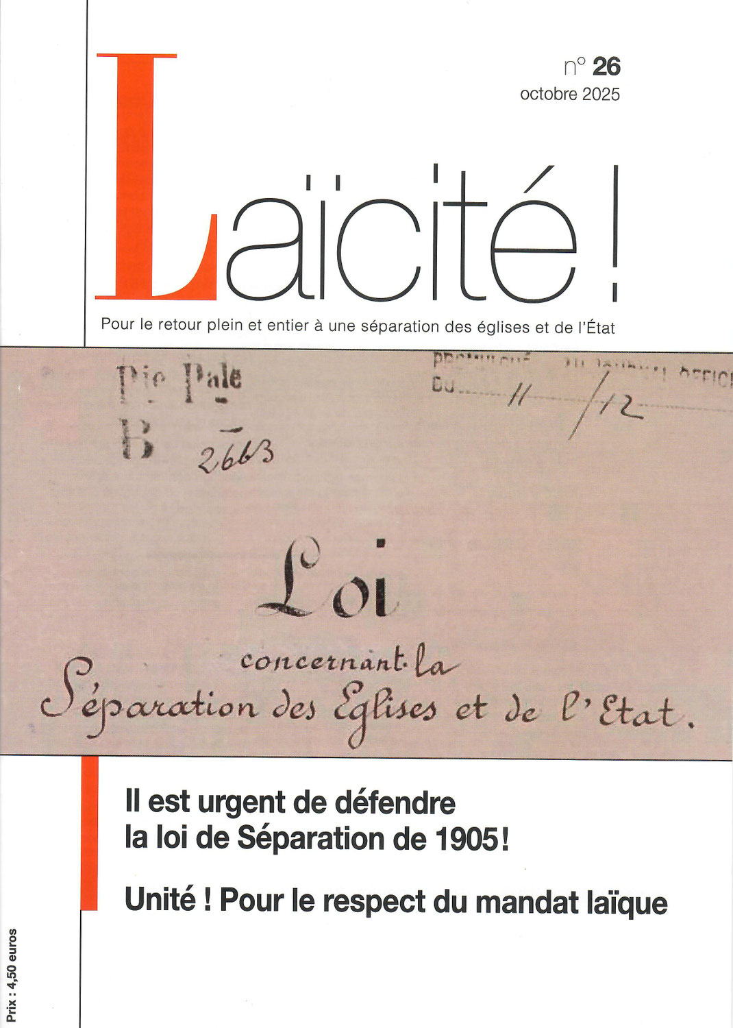 La laïcité, c'est l'avenir !