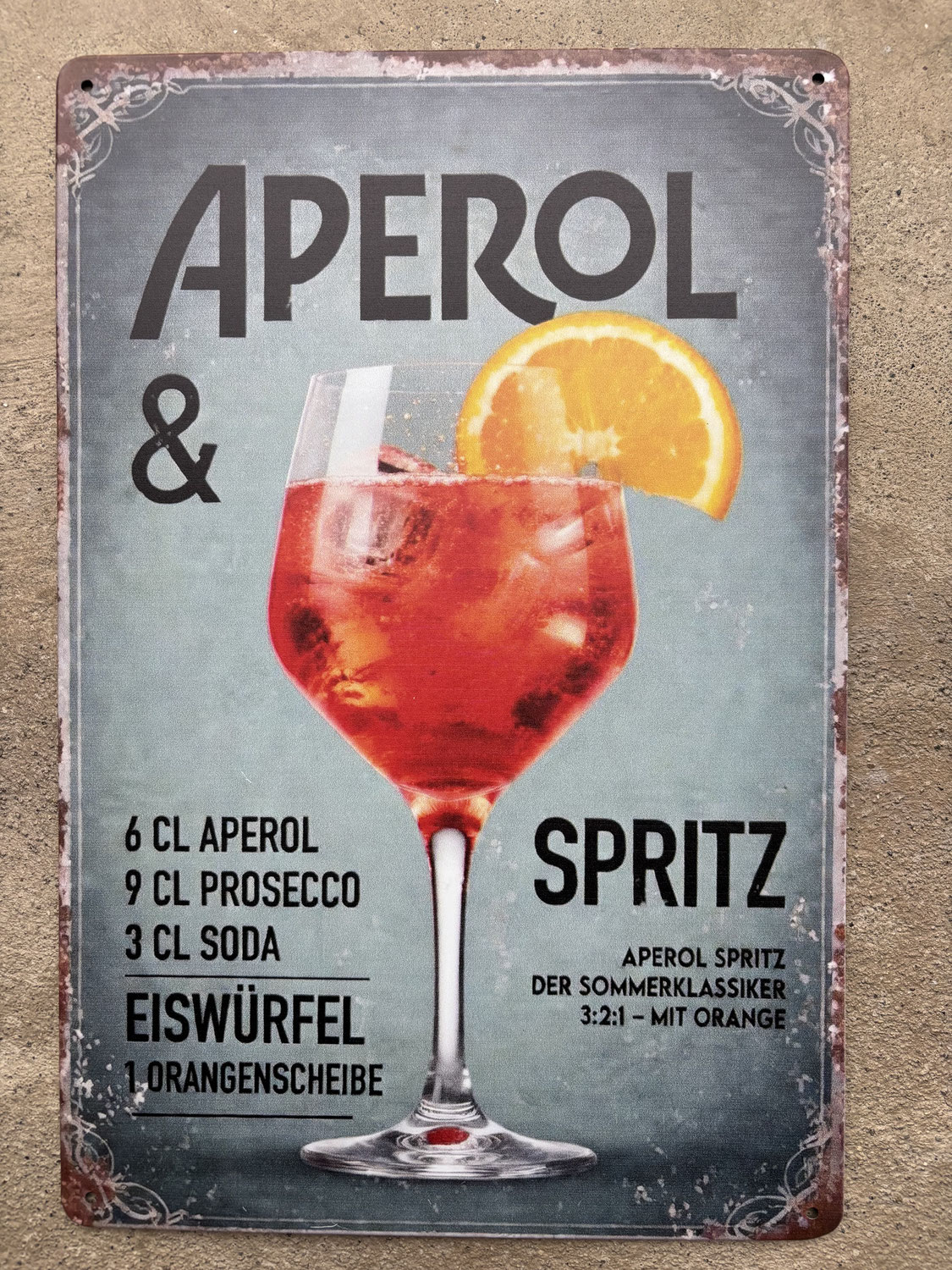 RETRO BLECHSCHILDER & VINTAGE WANDDEKO: COCKTAIL, SCHWEIZ & SURREALE KUNST