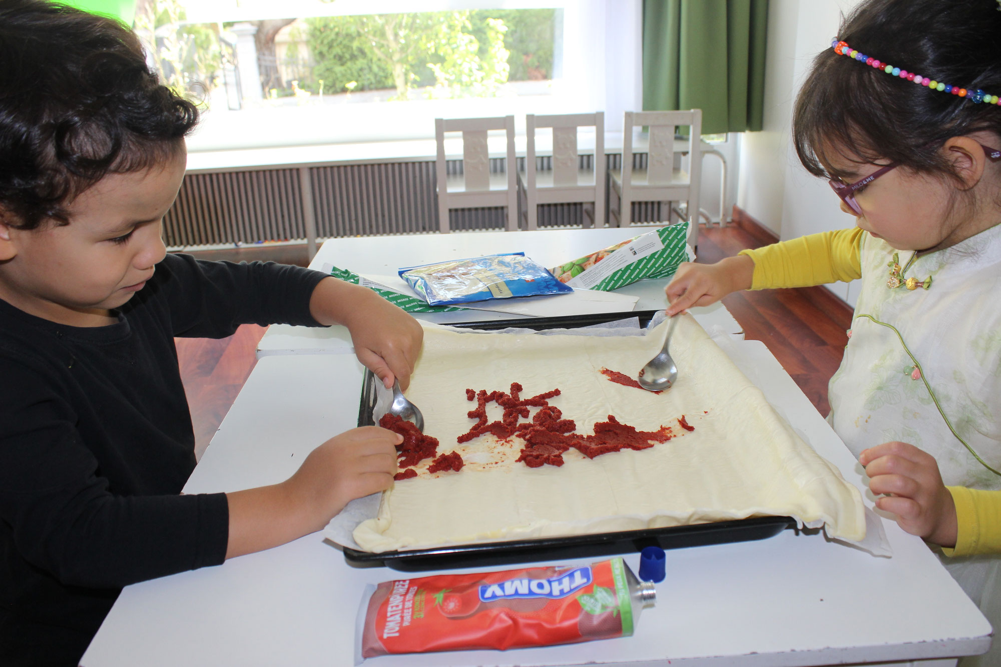 Pizzaschnecken fürs Zvieri backen