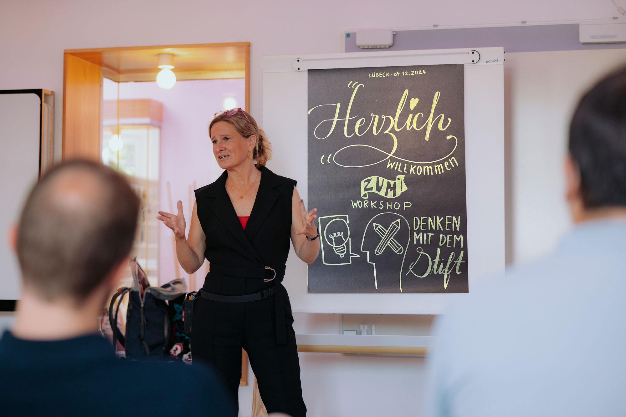 Der Workshop: "Denken mit dem Stift"
