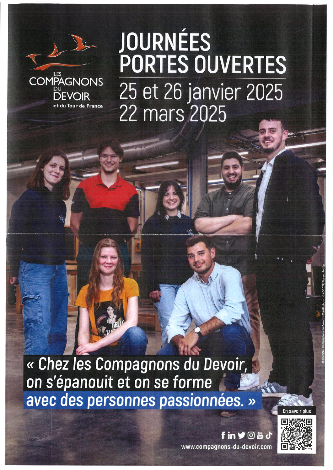 LES COMPAGNONS DU DEVOIR - JOURNEES PORTES OUVERTES