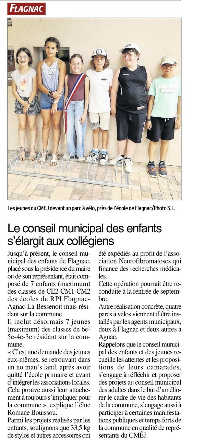 LE CME DEVIENT LE CMEJ