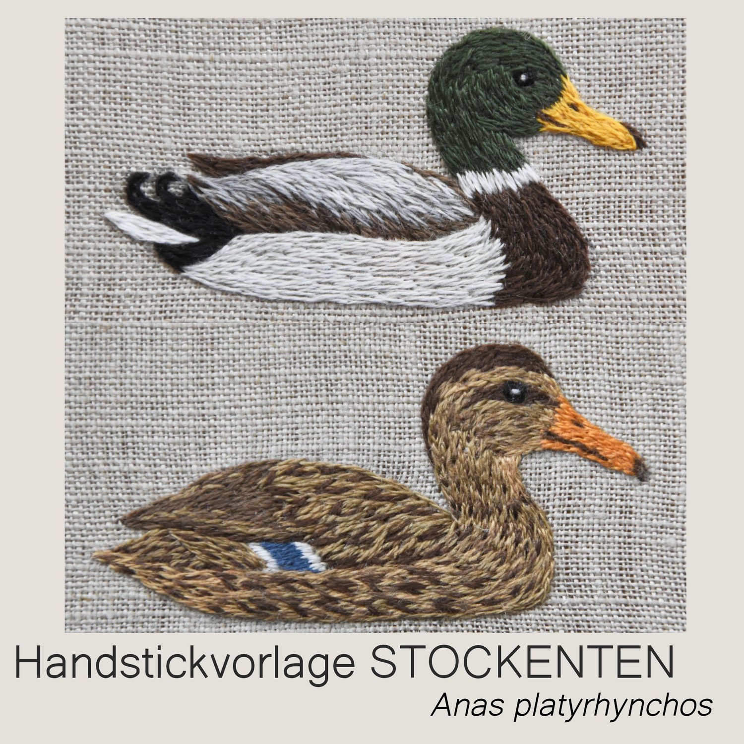 STOCKENTEN sticken!