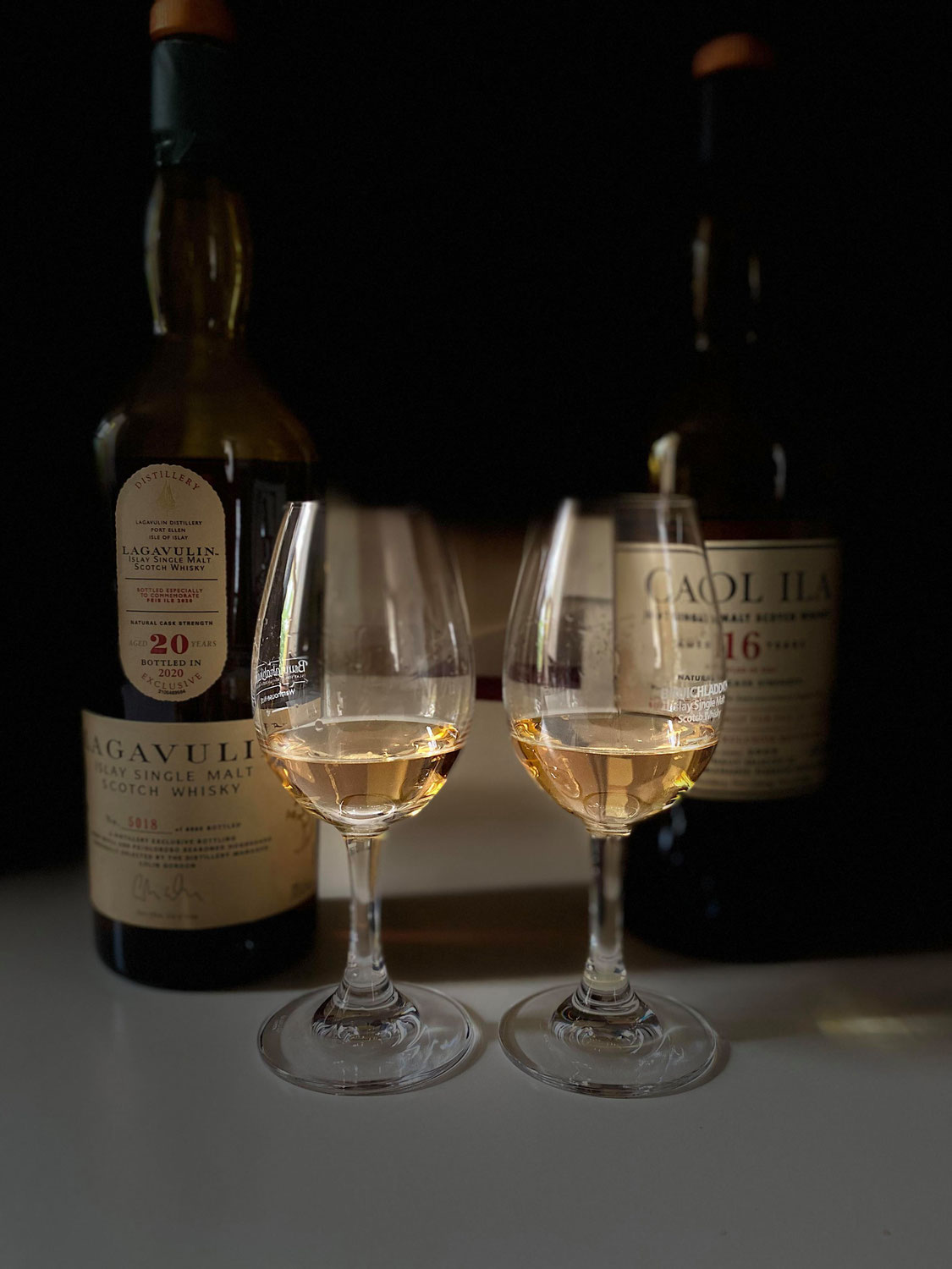 Fèis Ìle 2020: Lagavulin 20 yo  und Caol Ila 16 yo
