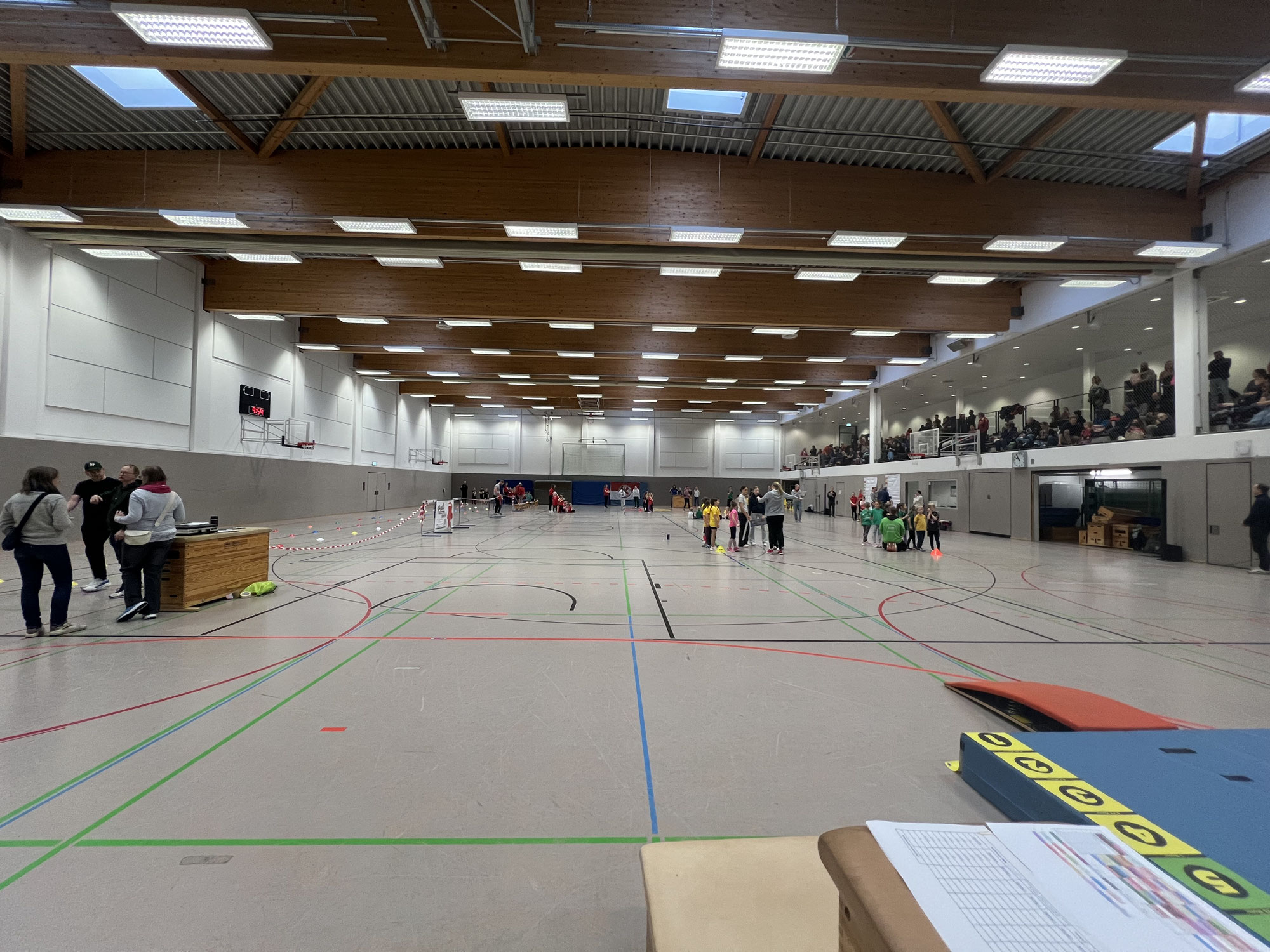 Volle Hallen beim Hallensportfest