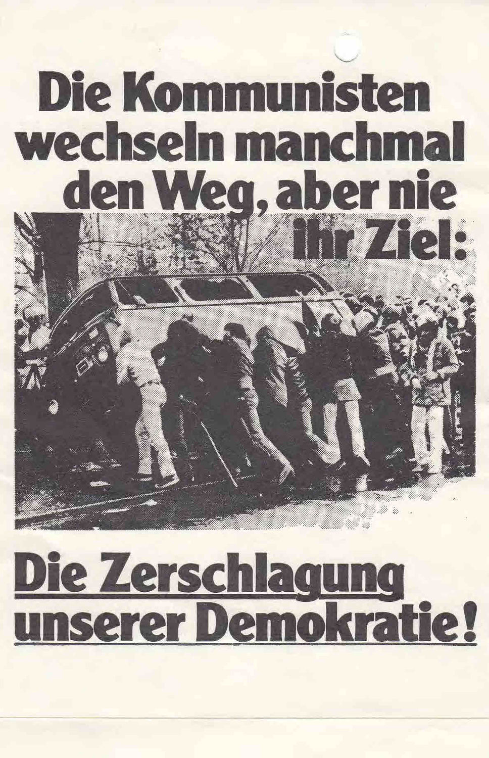 Putsch in Moskau - eine Pressemitteilung