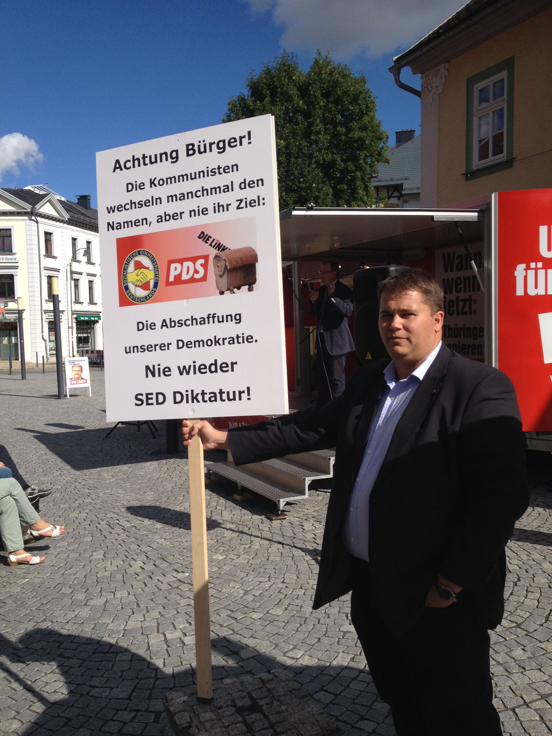 Gegen eine SPD-Unterstützung eines linken Ministerpräsidenten!