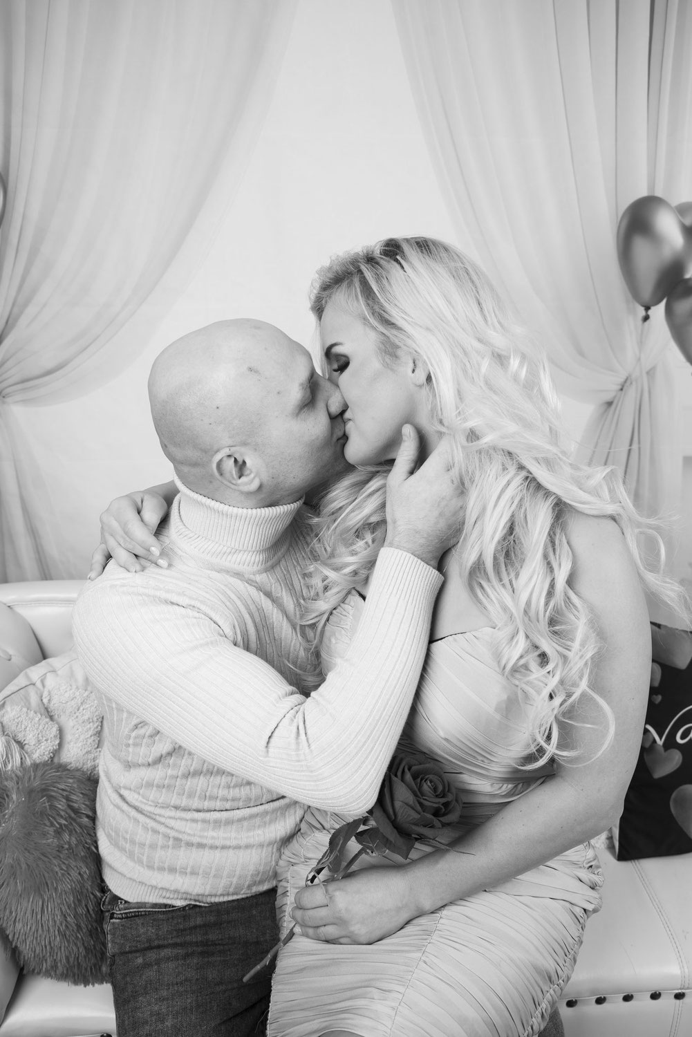 Wat als we ons ongemakkelijk voelen voor de camera tijdens de koppel fotoshoot?