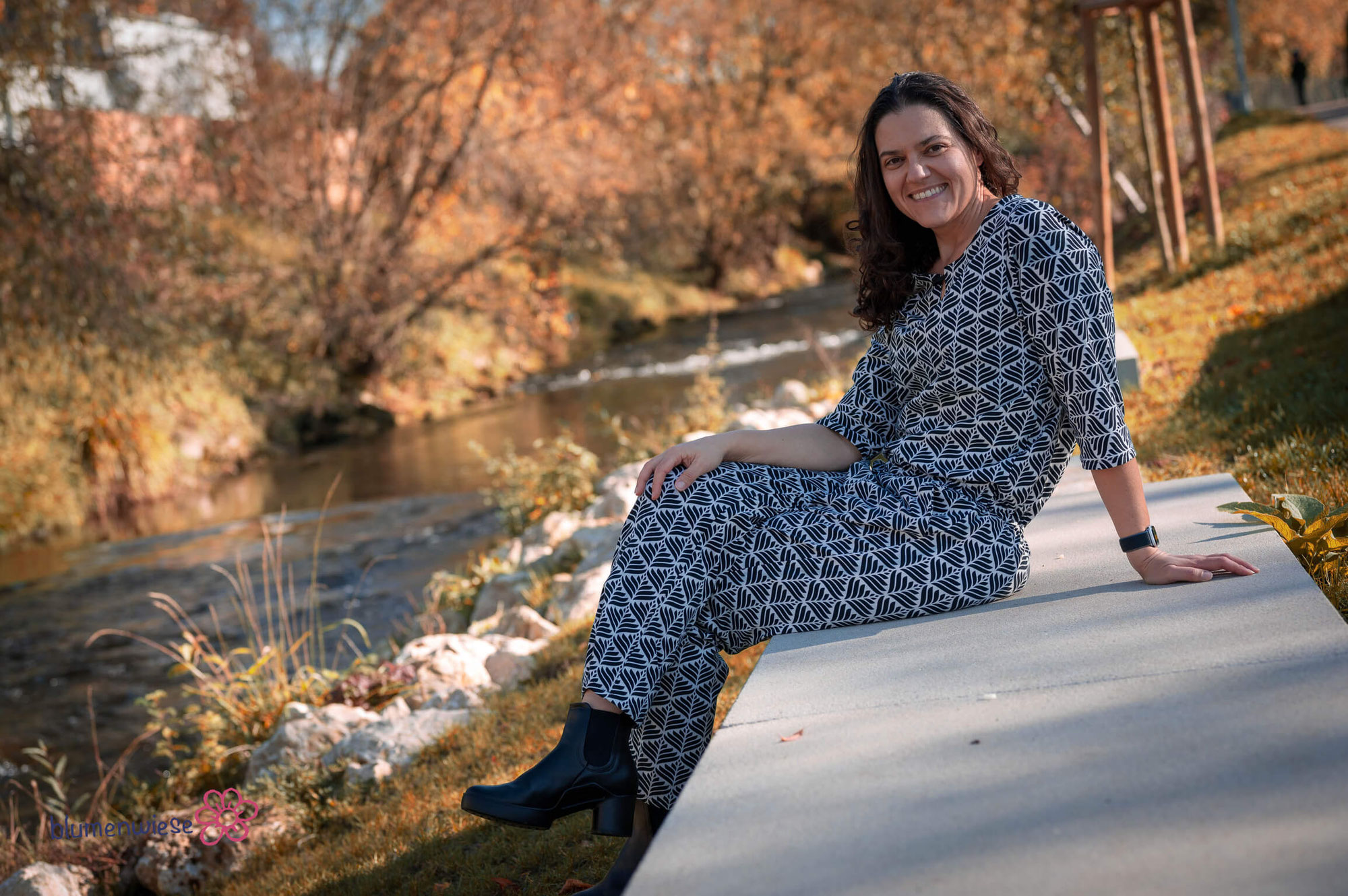 Ein Jumpsuit aus Probestoff