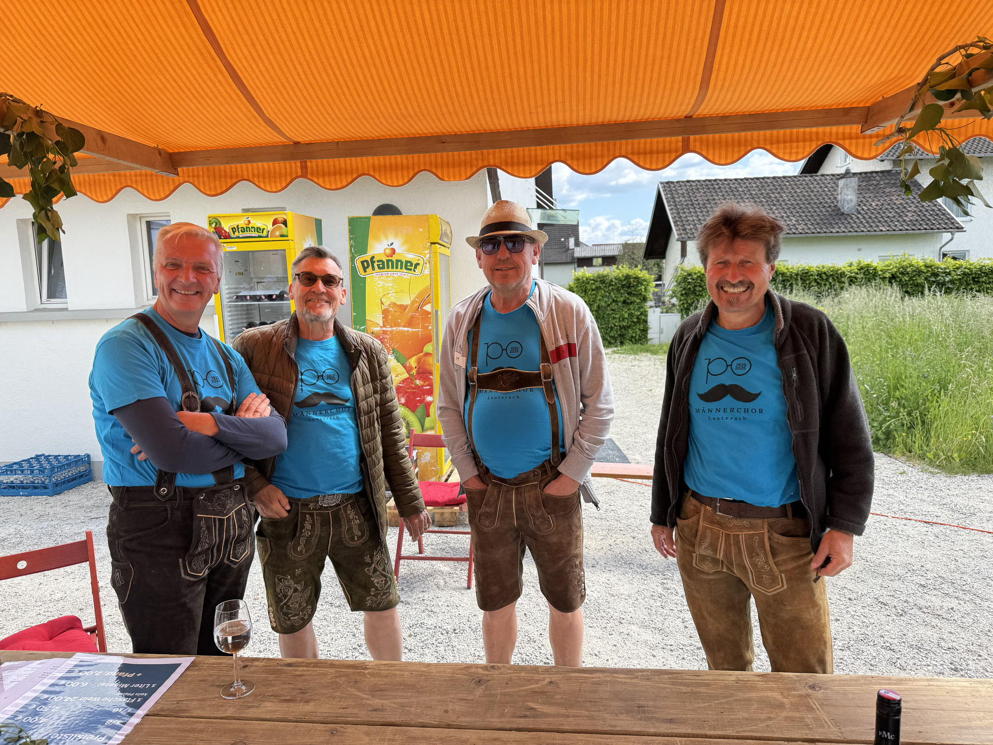 Männerchor Lauterach beim Winzer-Genussfest