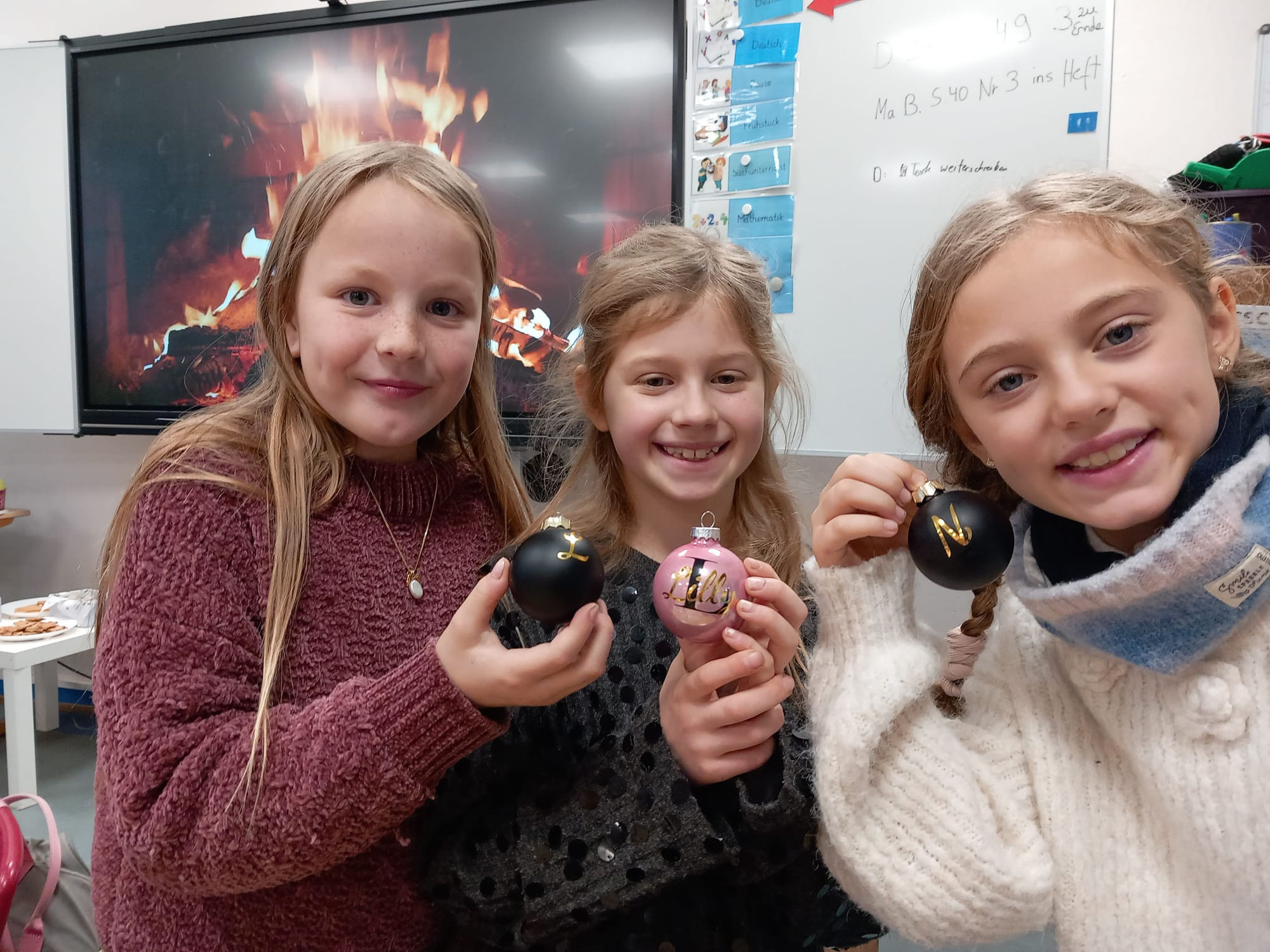 Plätzchenduft und Weihnachtsbasteleien