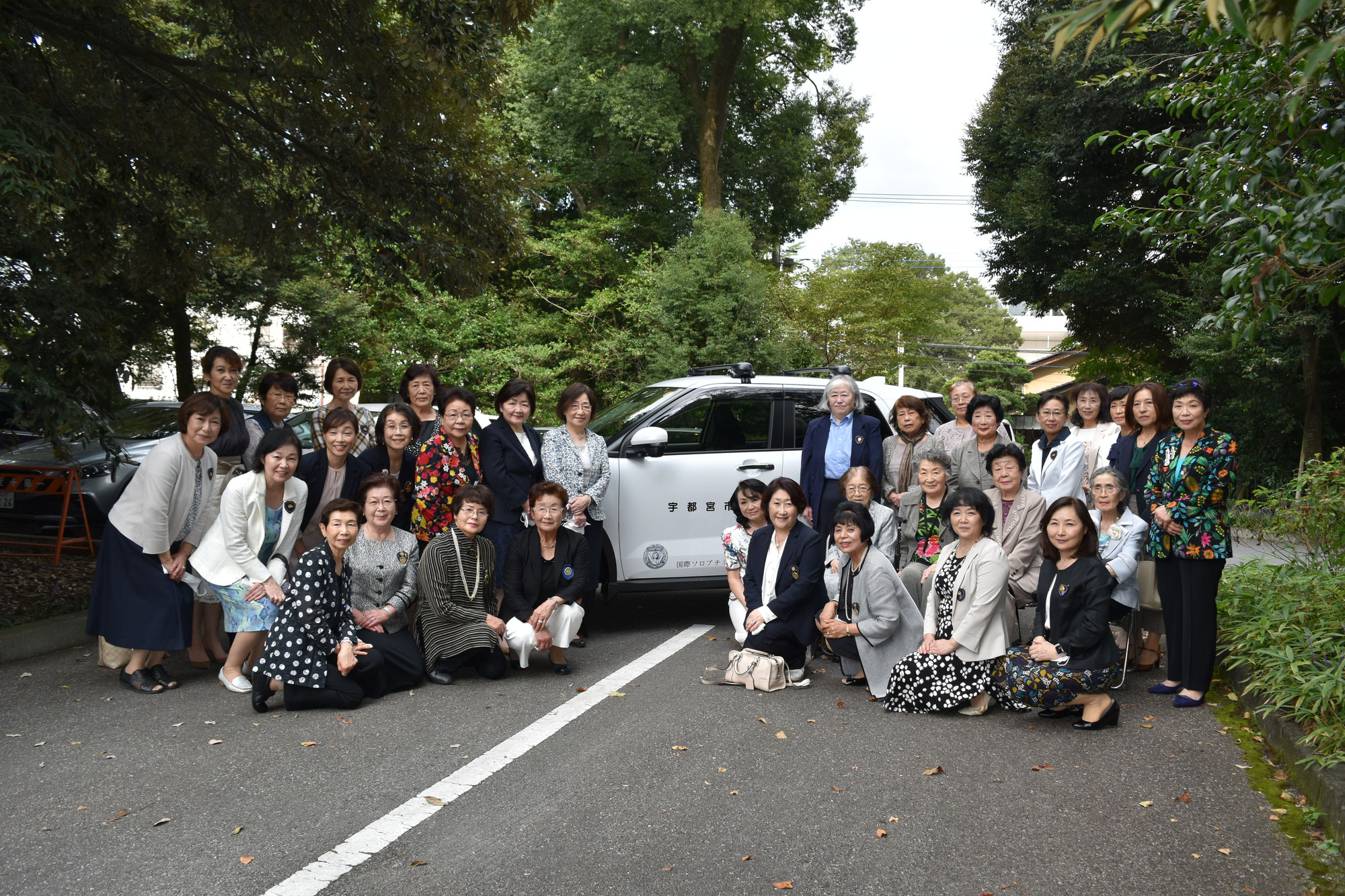 宇都宮市に認証50周年記念寄付車両