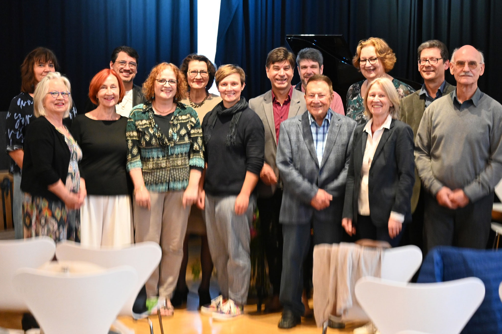 Simon Gerhol bei "Freude der Sprache" (Veranstaltung des FDA)