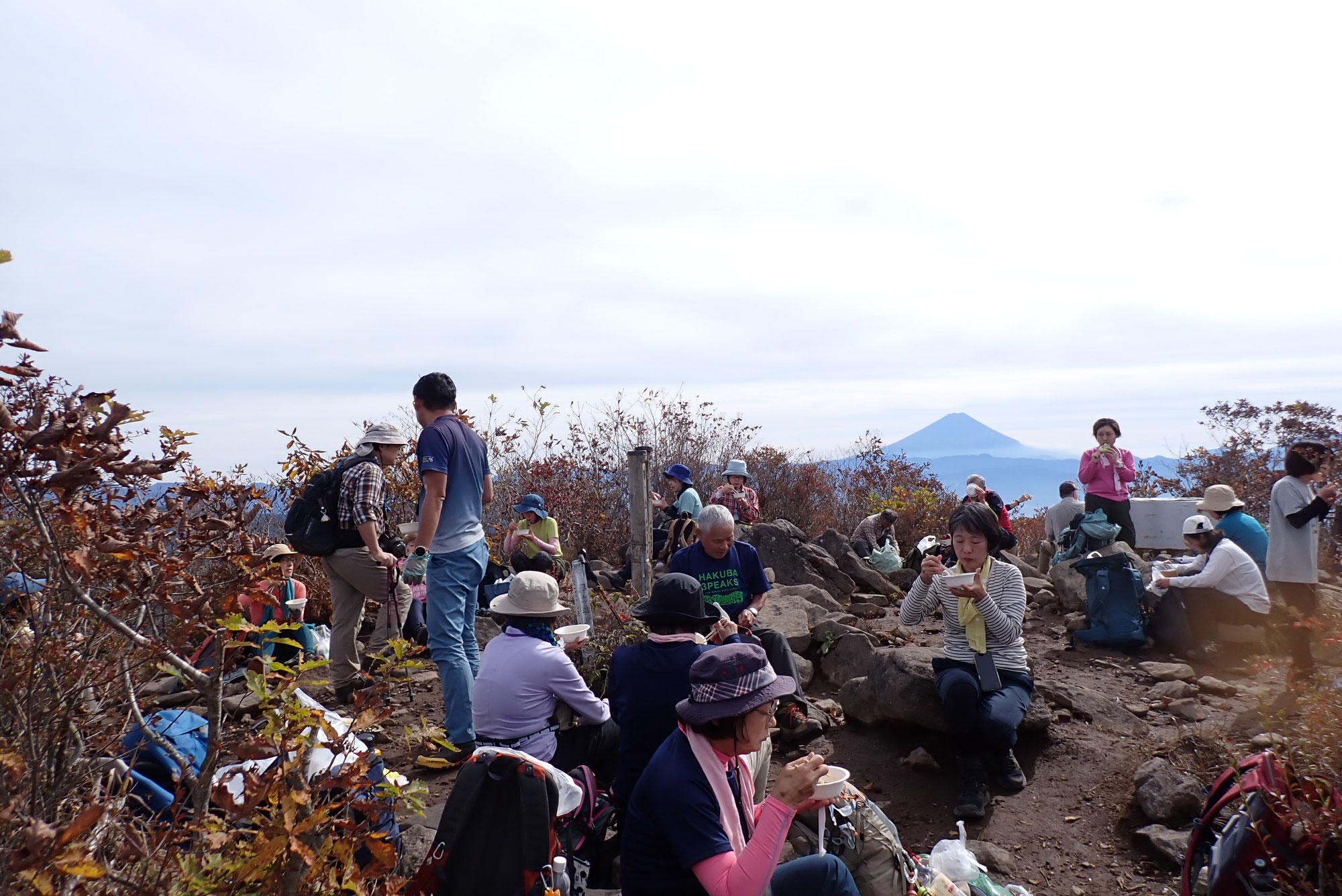 茅ヶ岳　大明神ルート