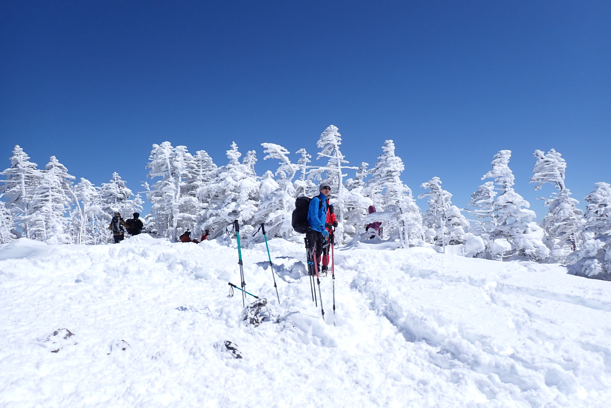 3月の北横岳雪山登山ツアー