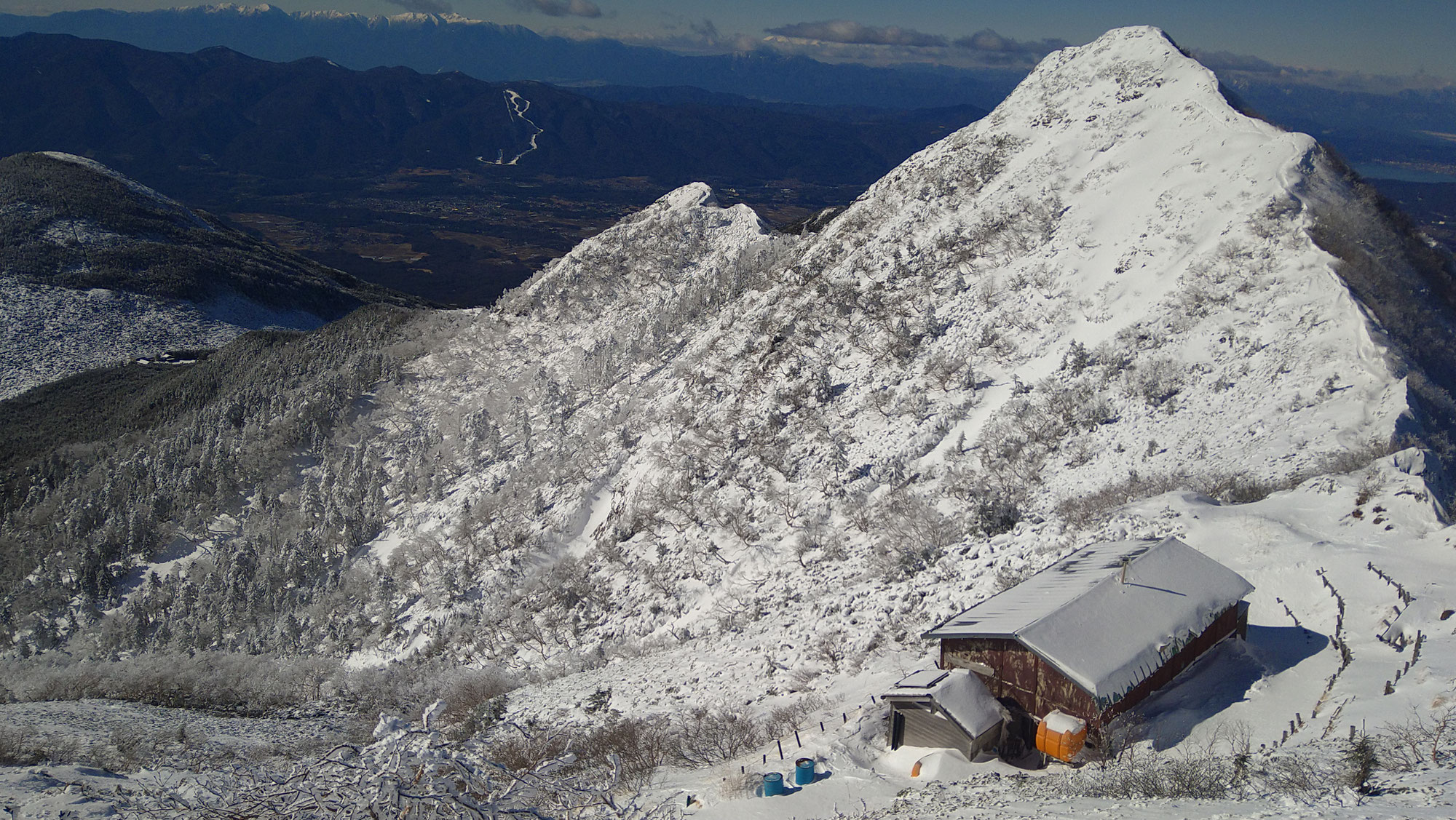 2025-26八ヶ岳積雪情報
