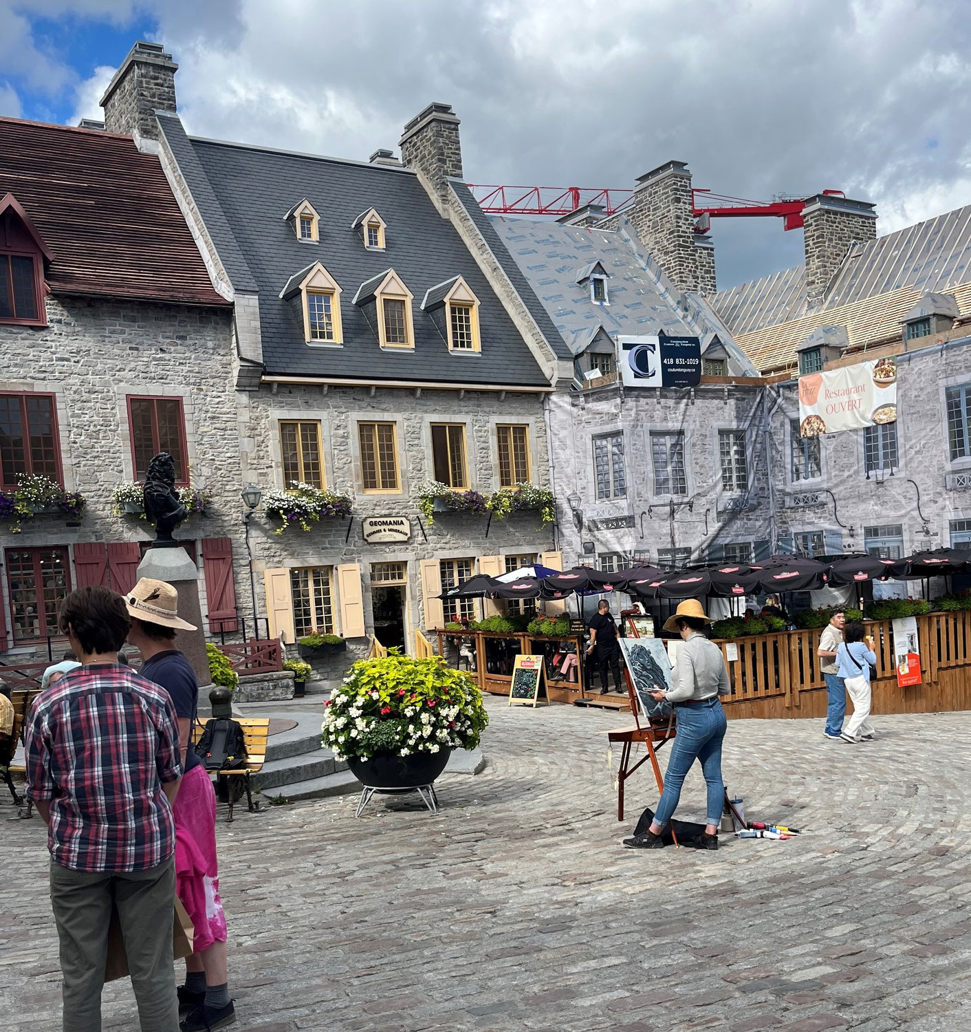 Vier Monate in Québec City
