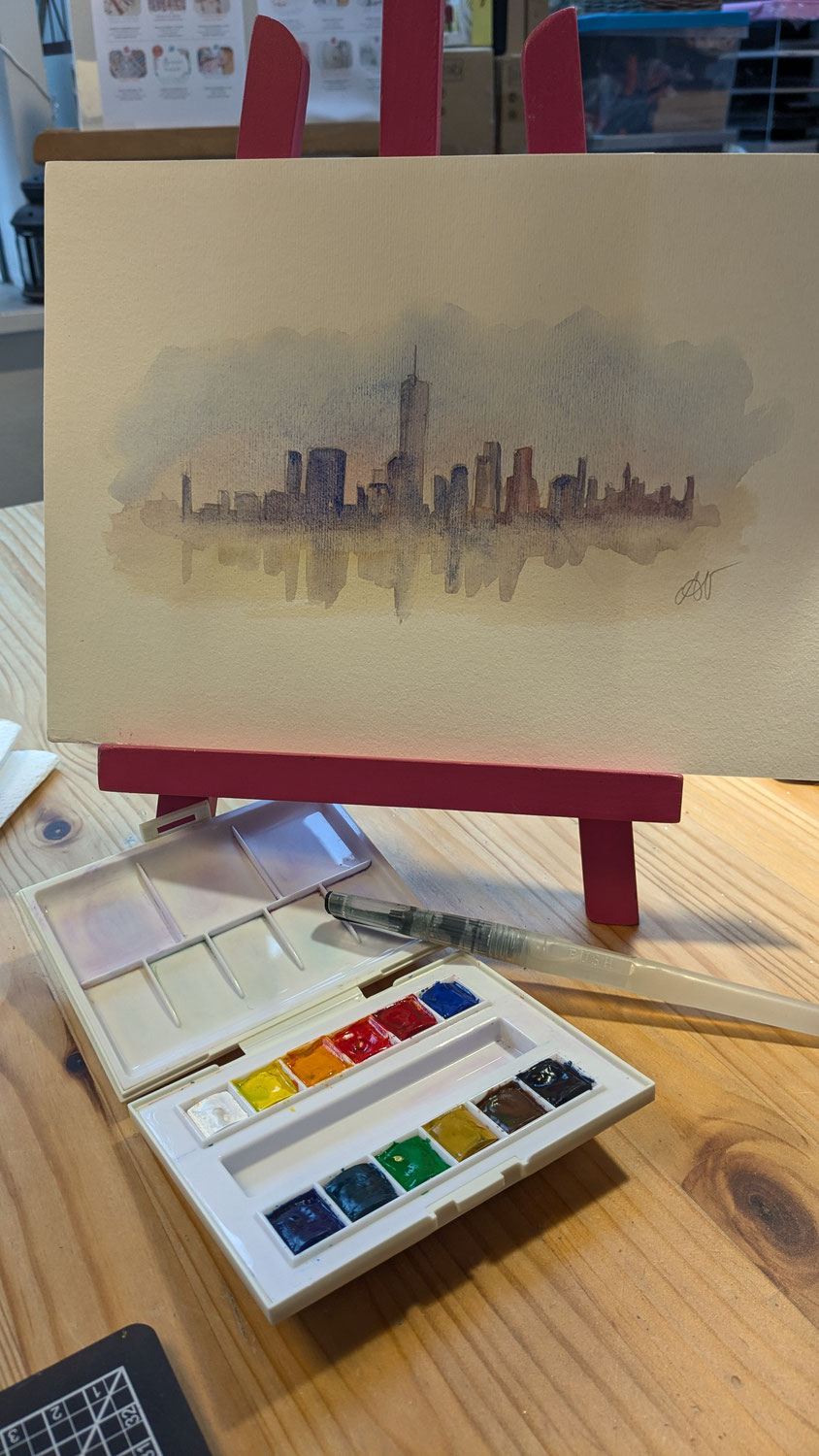 New-York à l’aquarelle, comment faire et par où commencer ?